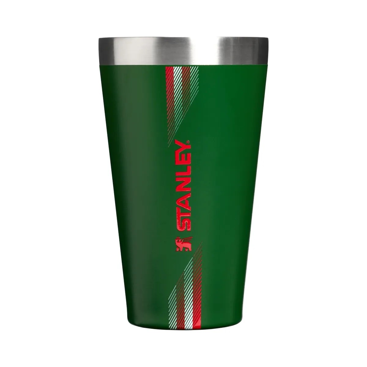 Stanley Country Collection Stacking Pint Team Dark Green Red 16 OZ - HypeFly India View 1