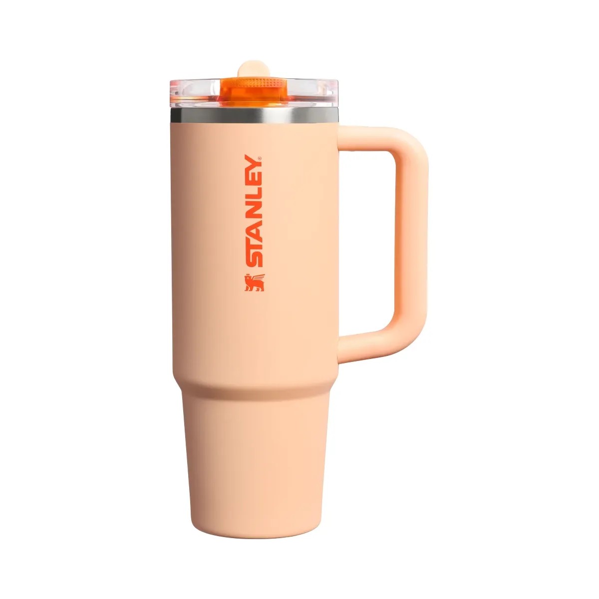 Stanley Quencher ProTour Flip Straw Tumbler 30 OZ Orange Sherbet - HypeFly India View 1