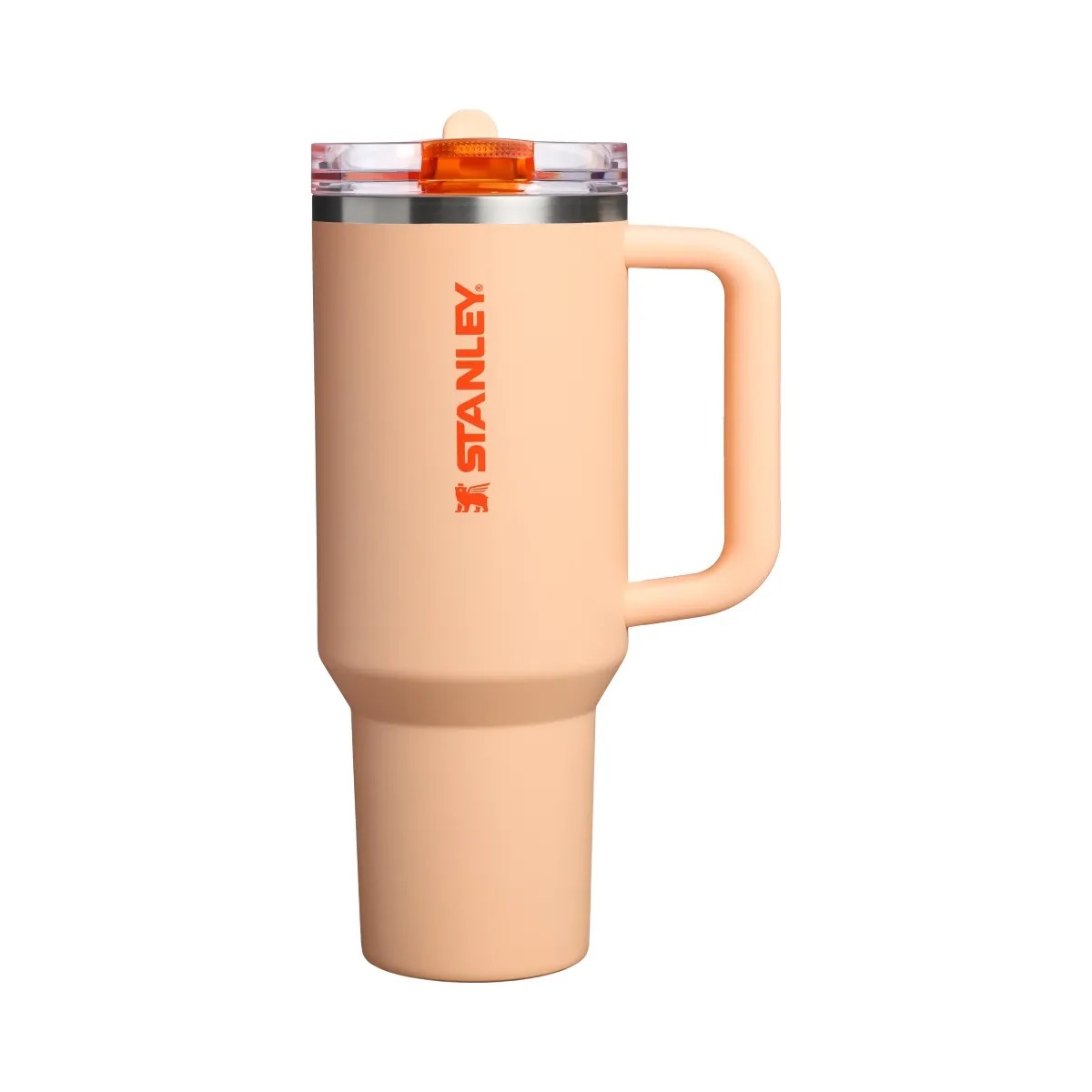 Stanley Quencher ProTour Flip Straw Tumbler 40 OZ Orange Sherbet - HypeFly India View 1