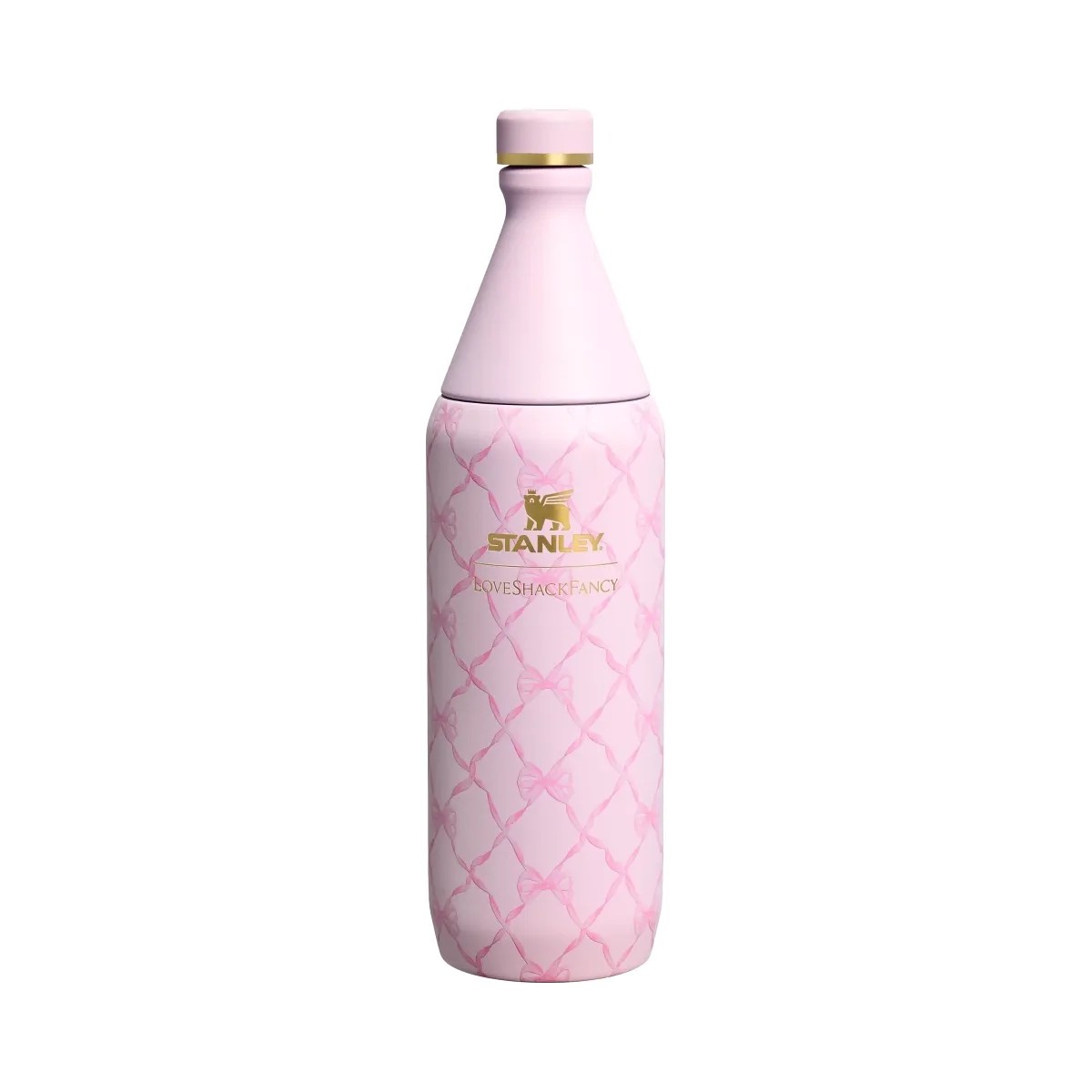 Stanley 1913 X Loveshackfancy Holiday Reserve All Day Wine Set Baby Bow Pink Peppermint 34 OZ - HypeFly India View 3