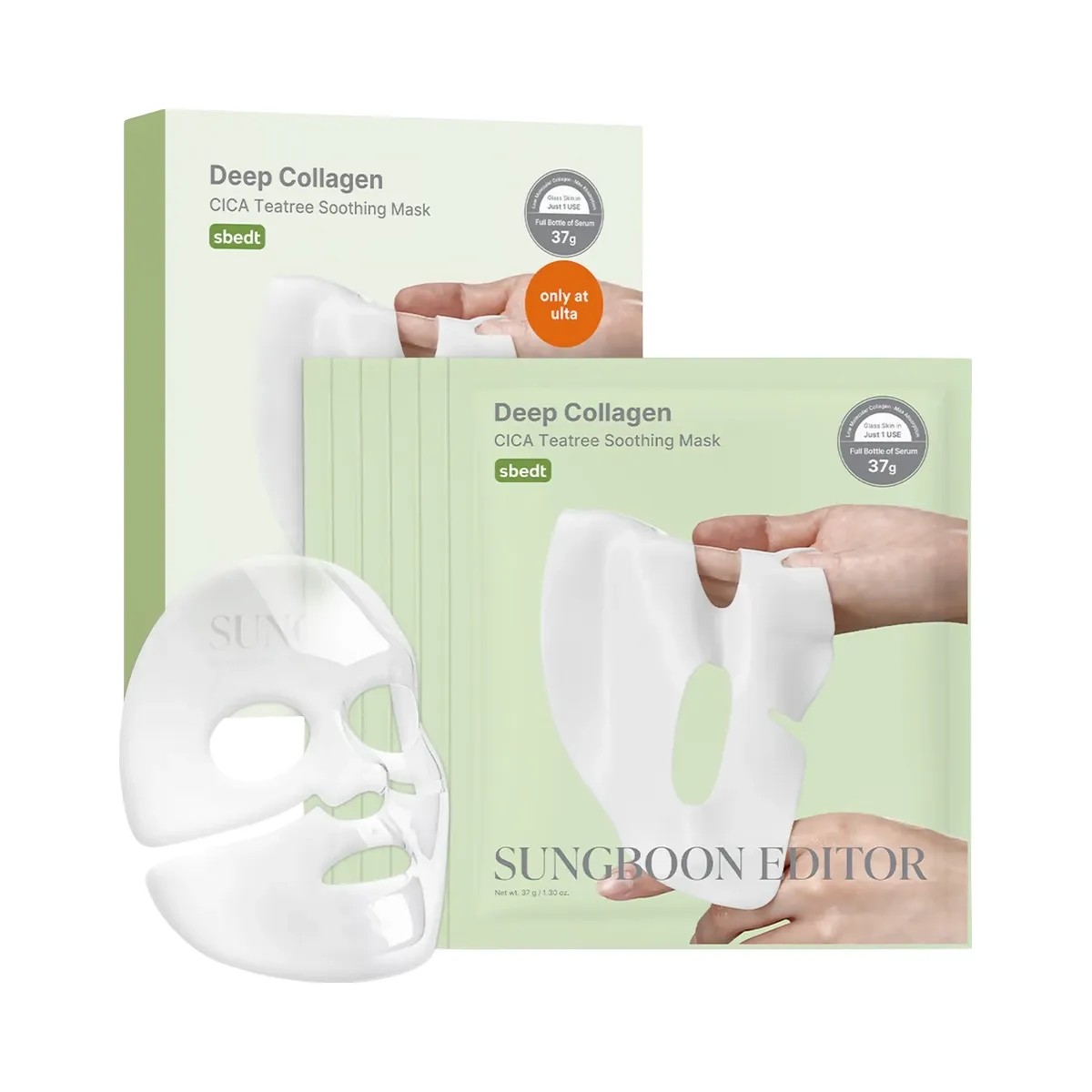 SUNGBOON EDITOR Deep Collagen CICA Teatree Soothing Mask - HypeFly India View 3