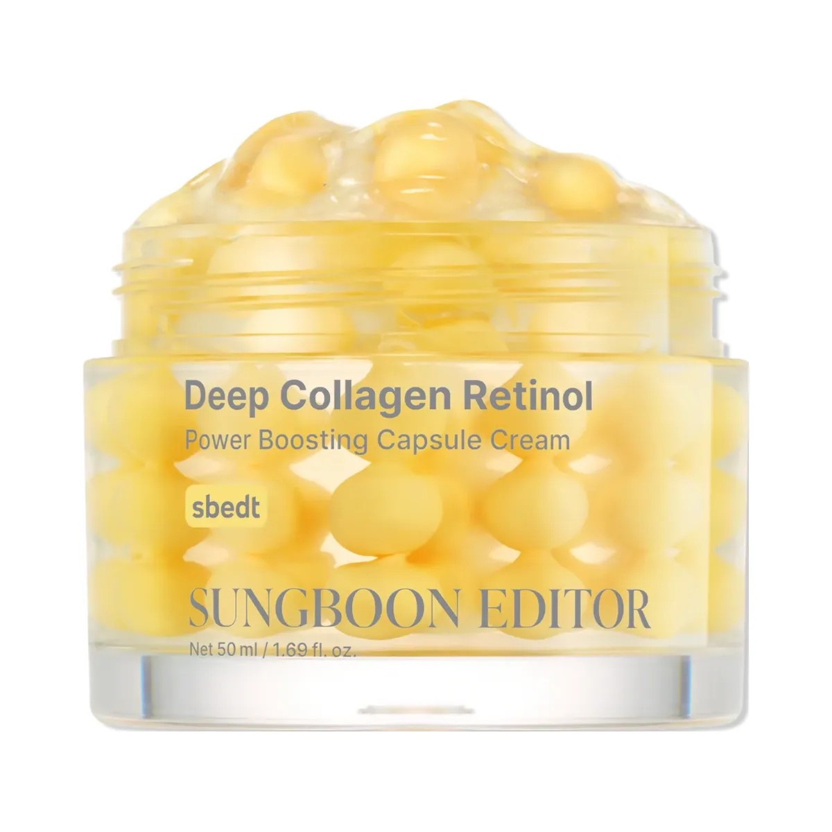 SUNGBOON EDITOR Deep Collagen Retinol Power Boosting Spicule Capsule Cream - HypeFly India View 1