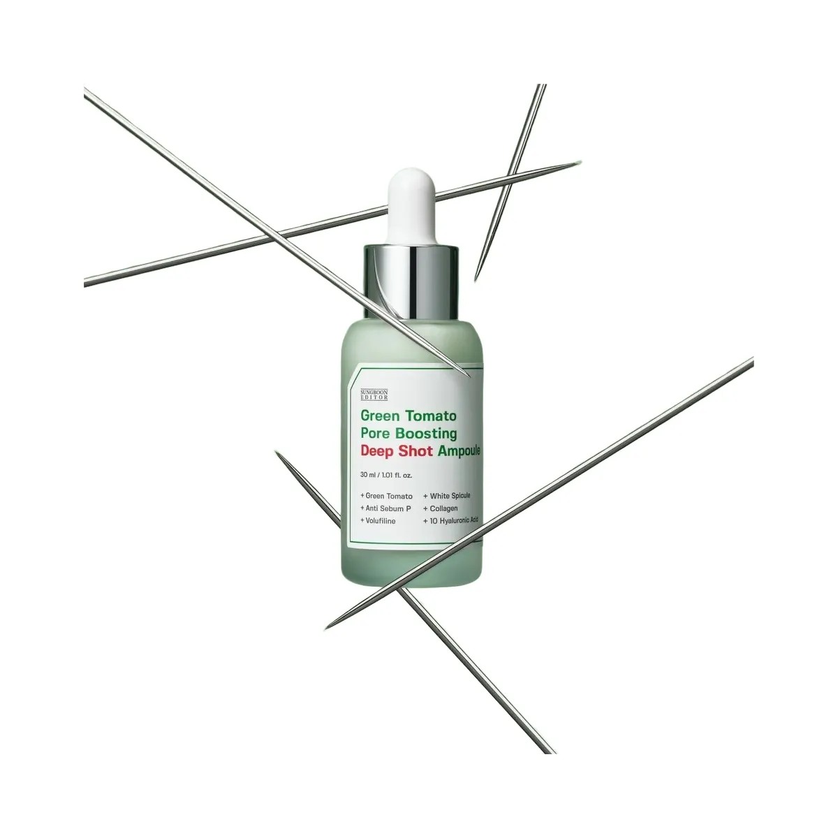 SUNGBOON EDITOR Green Tomato Pore Boosting Deep Shot Ampoule - HypeFly India View 4
