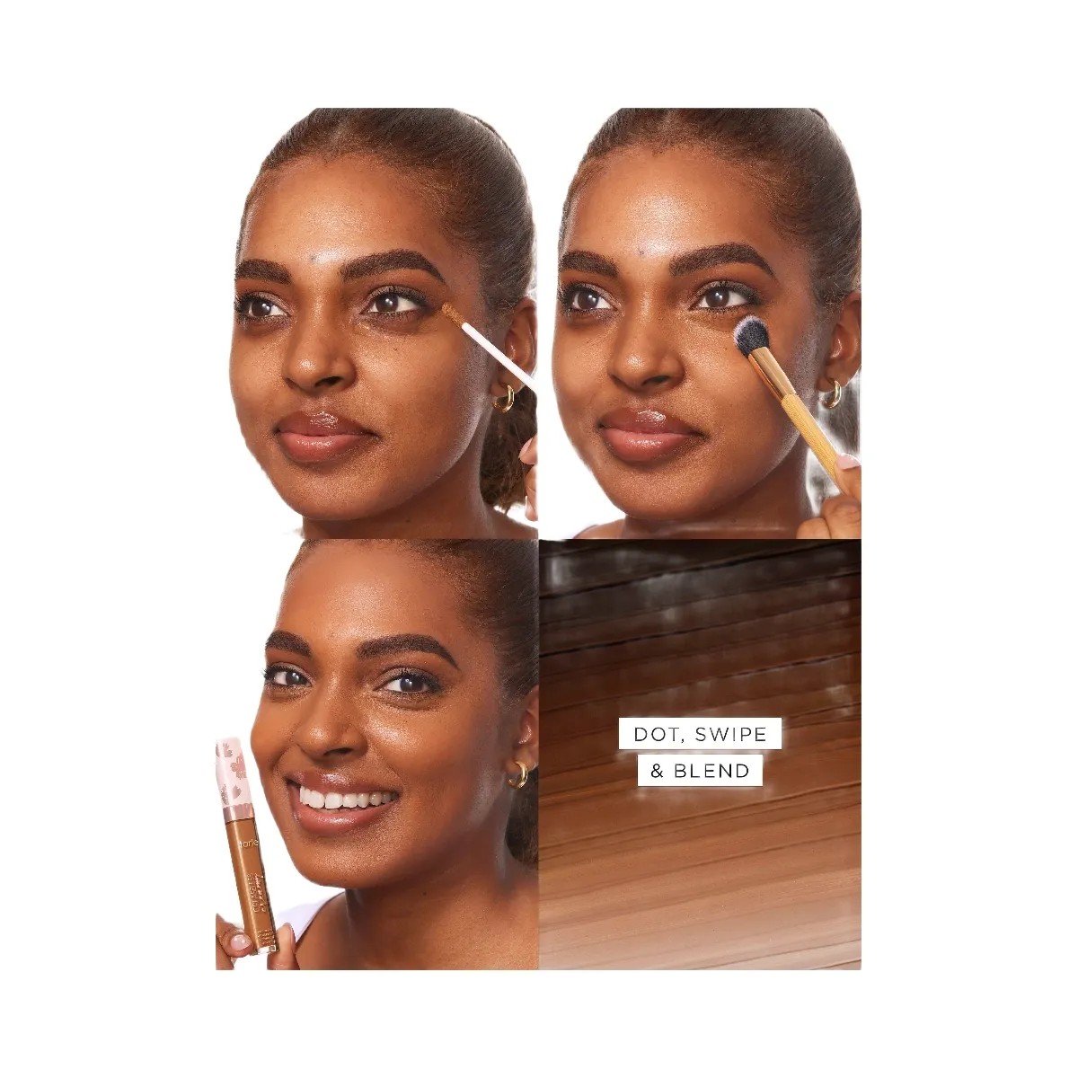 Tarte Creaseless Creamy Full Coverage Concealer Paw Brush - HypeFly India View 3