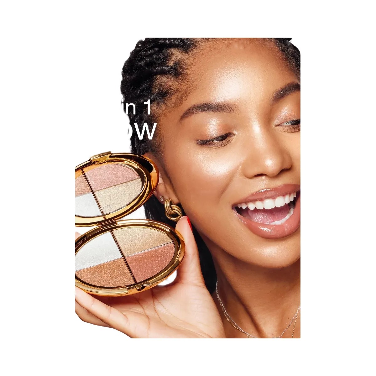 Tarte Glow Wardrobe Highlighting Eye Cheek Palette - HypeFly India View 3