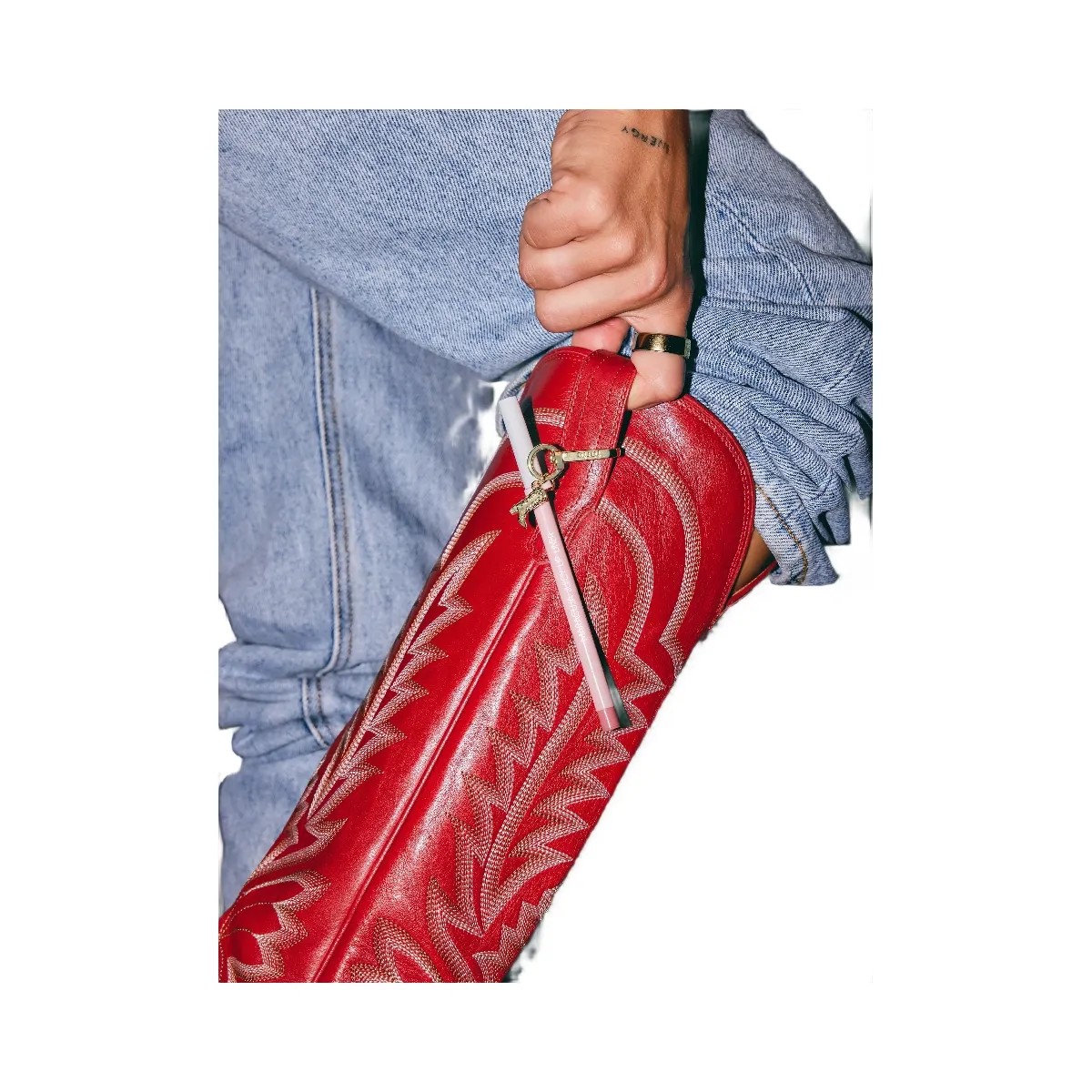 Tarte Maracuja Juicy Loop Cowboy Boot Charm - HypeFly India View 2