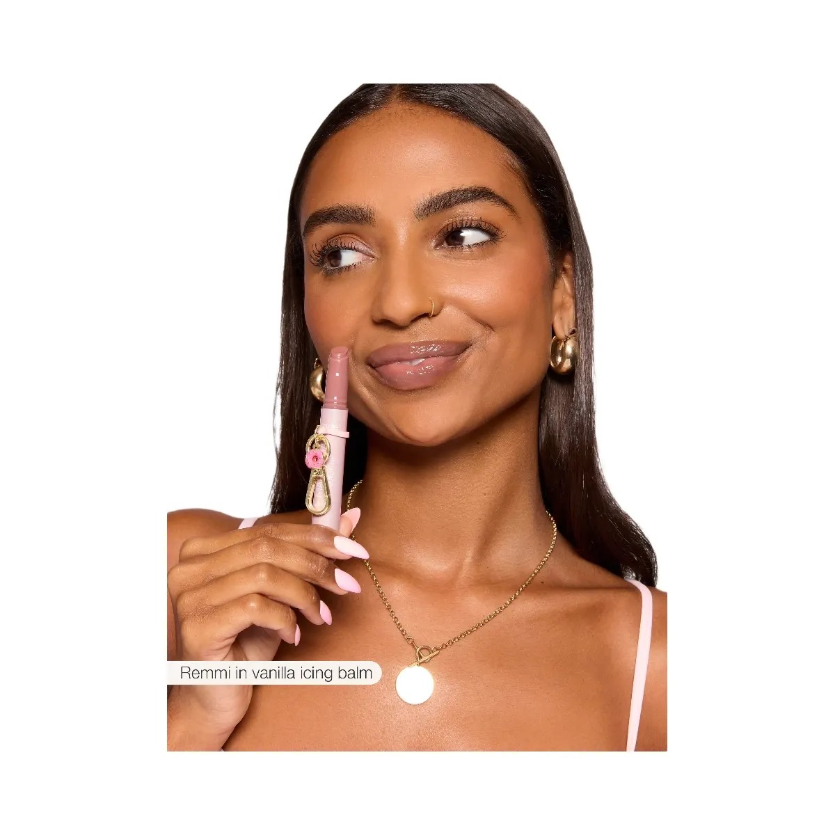 Tarte Maracuja Juicy Loop Hot Pink Donut Charm - HypeFly India View 2