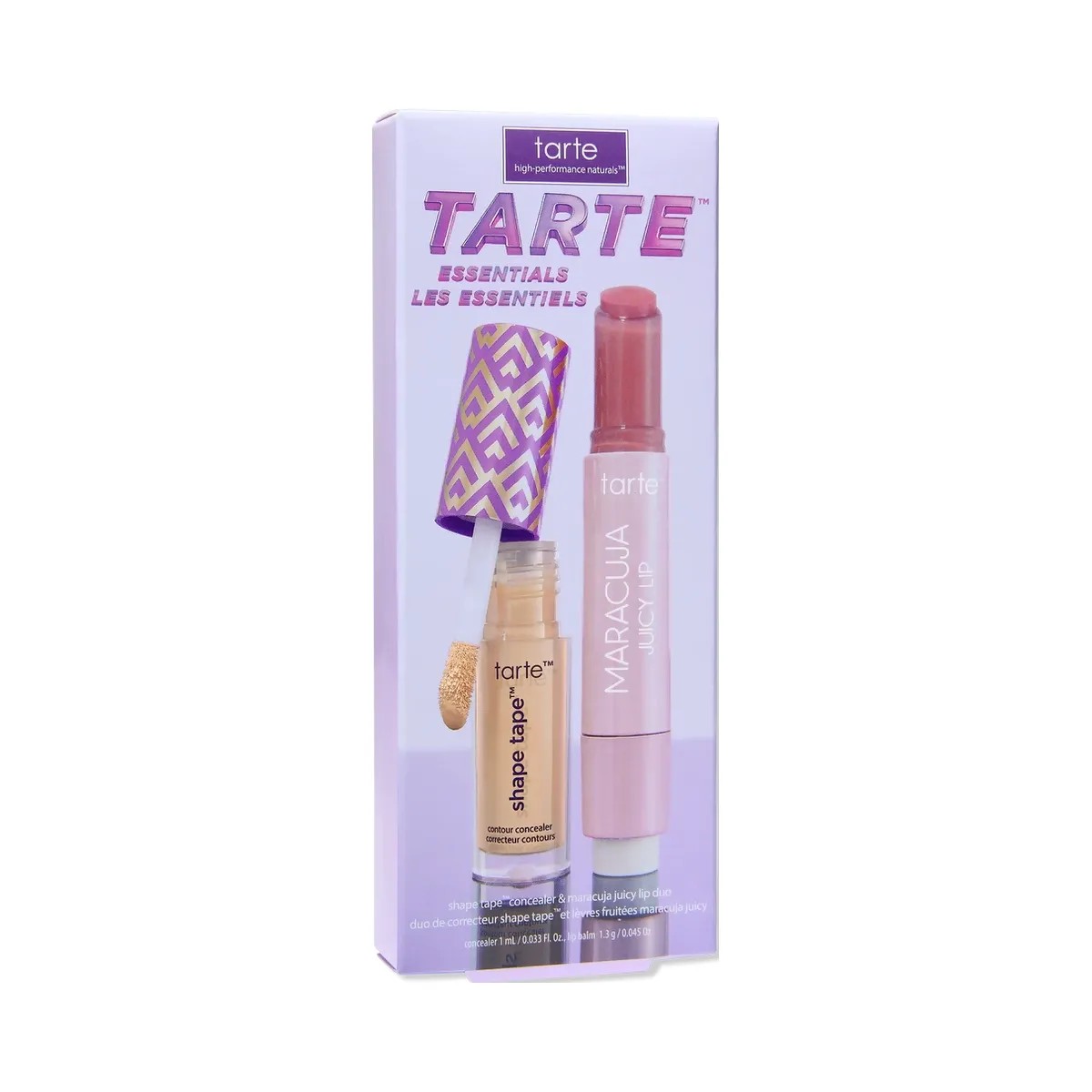 Tarte Tarte Essentials Shape Tape & Maracuja Juicy Lip Duo - HypeFly India View 1