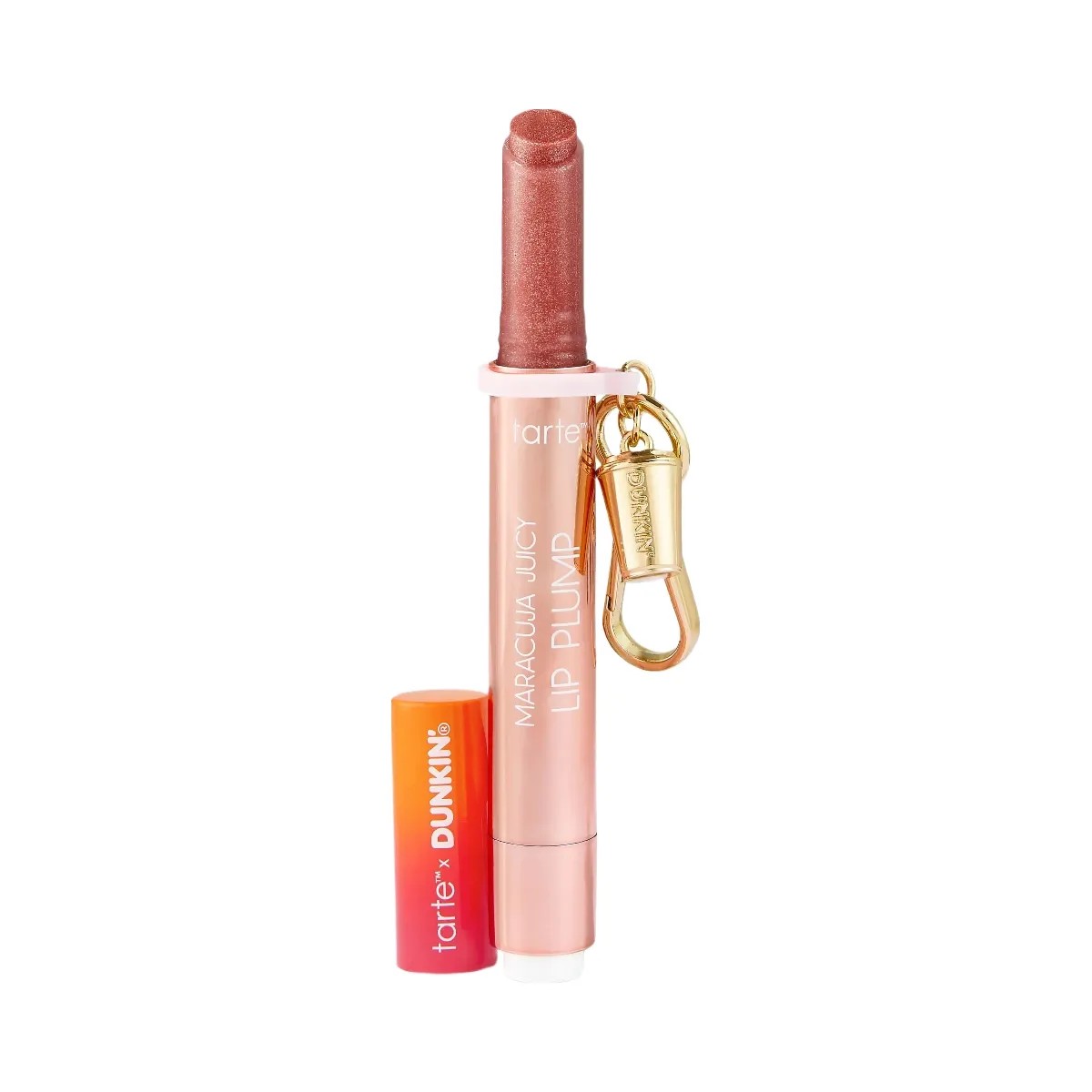 Tarte Tarte X Dunkin Maracuja Juicy Shimmer Glass Lip Plump Free Charm - HypeFly India View 1
