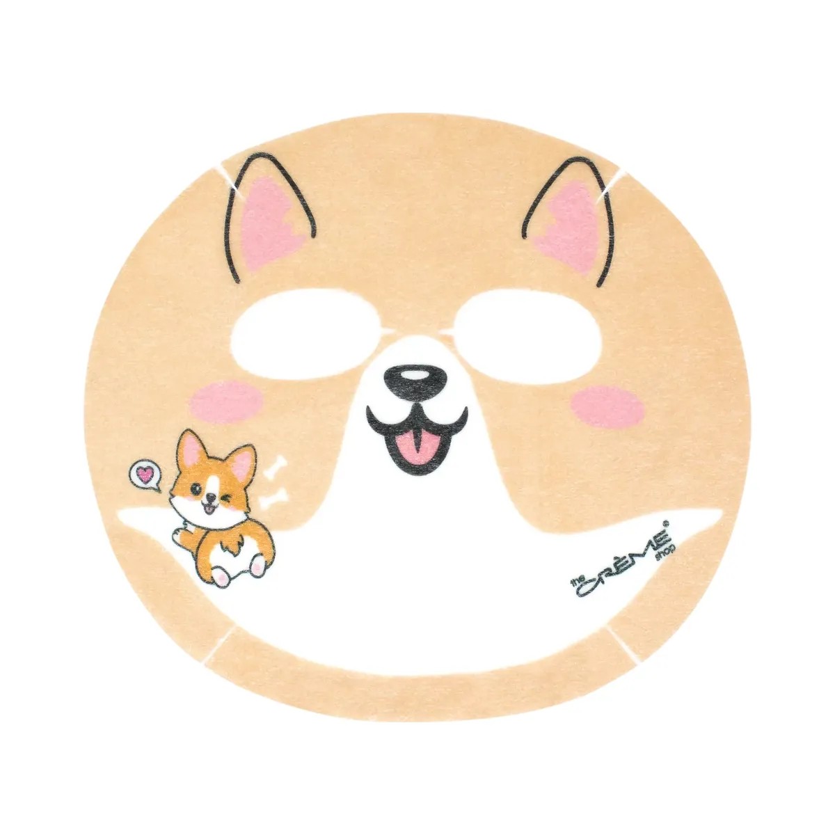 The Crème Shop Be Juicy, Skin! Animated Corgi Face Mask - HypeFly India View 2