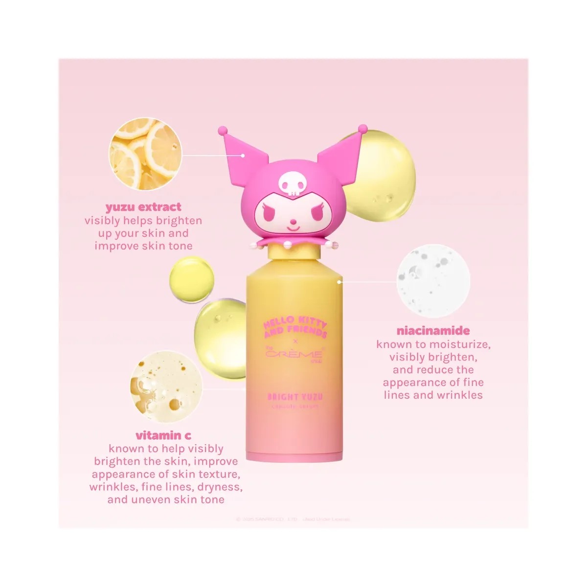 The Crème Shop Hello Kitty and Friends Bright Yuzu Capsule Serum - HypeFly India View 4