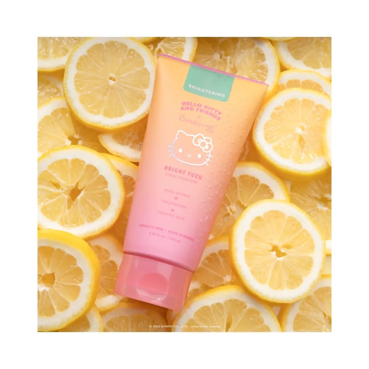 The Crème Shop Hello Kitty and Friends Bright Yuzu Clear Cleanser - HypeFly India View 3