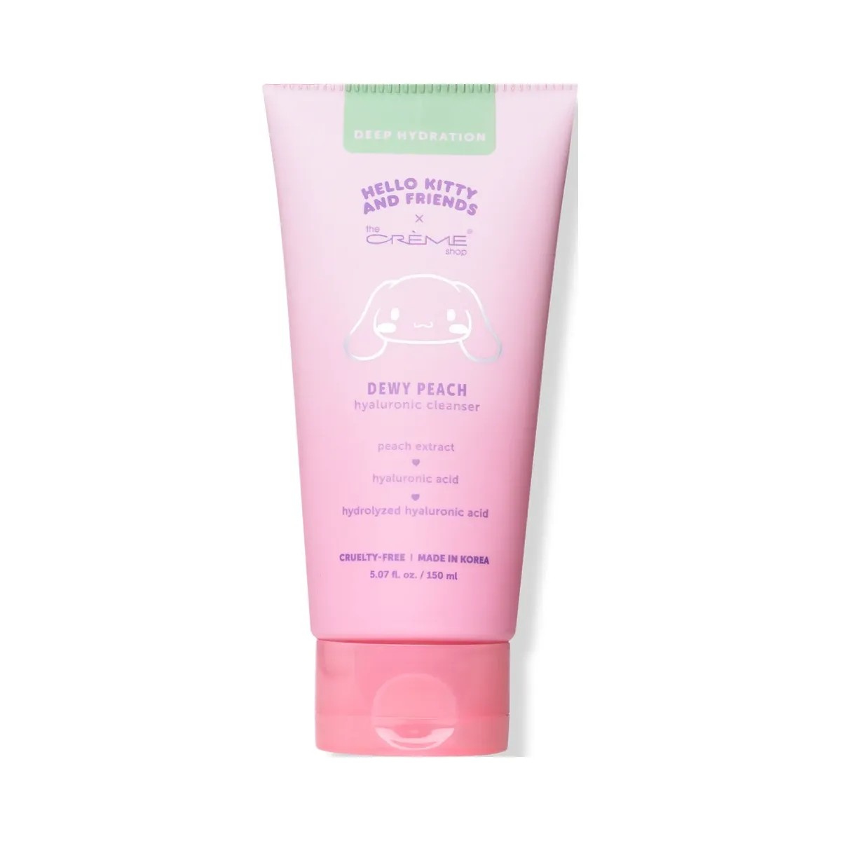 The Crème Shop Hello Kitty and Friends Dewy Peachy Hyaluronic Cleanser - HypeFly India View 1