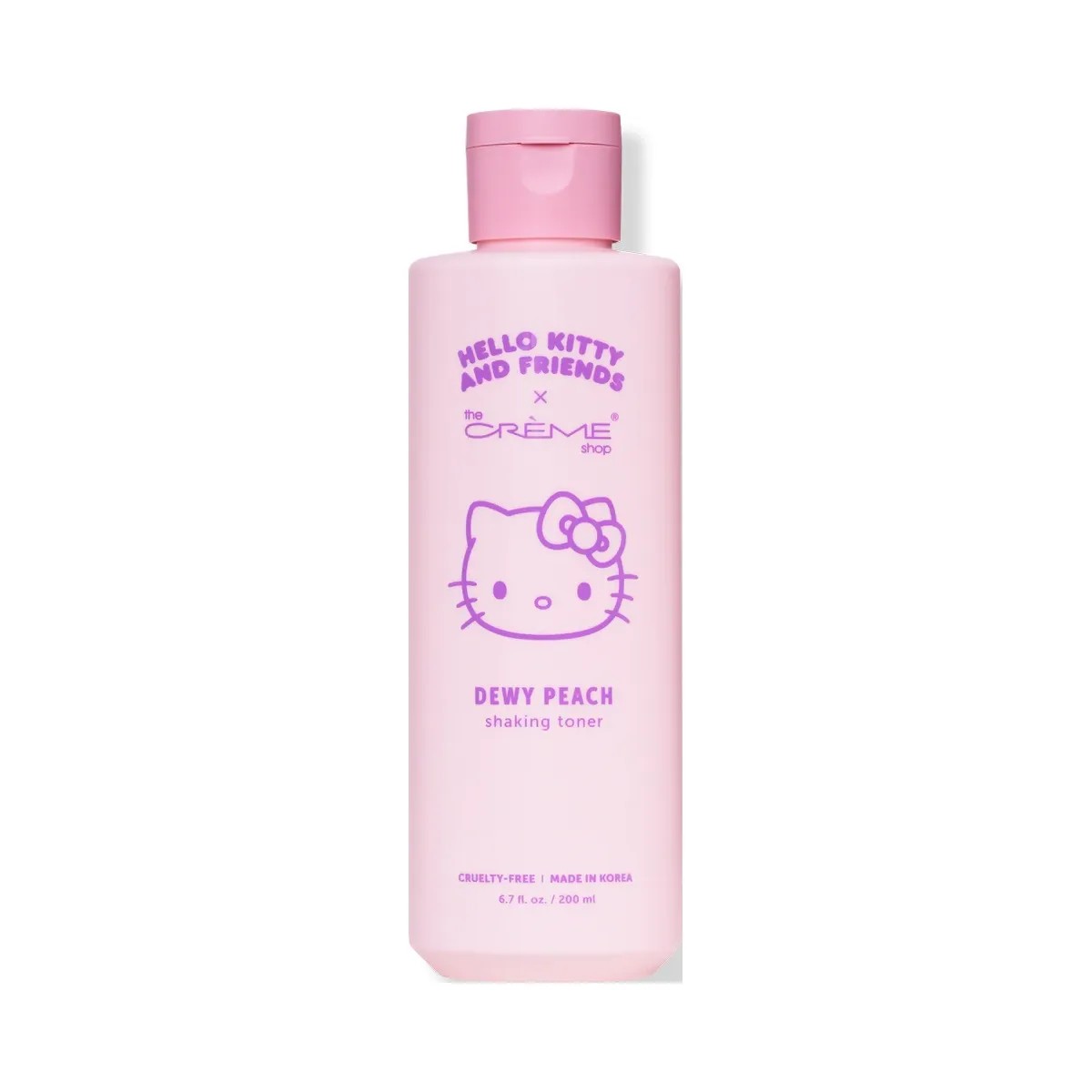 The Crème Shop Hello Kitty and Friends Dewy Peachy Shaking Toner - HypeFly India View 1