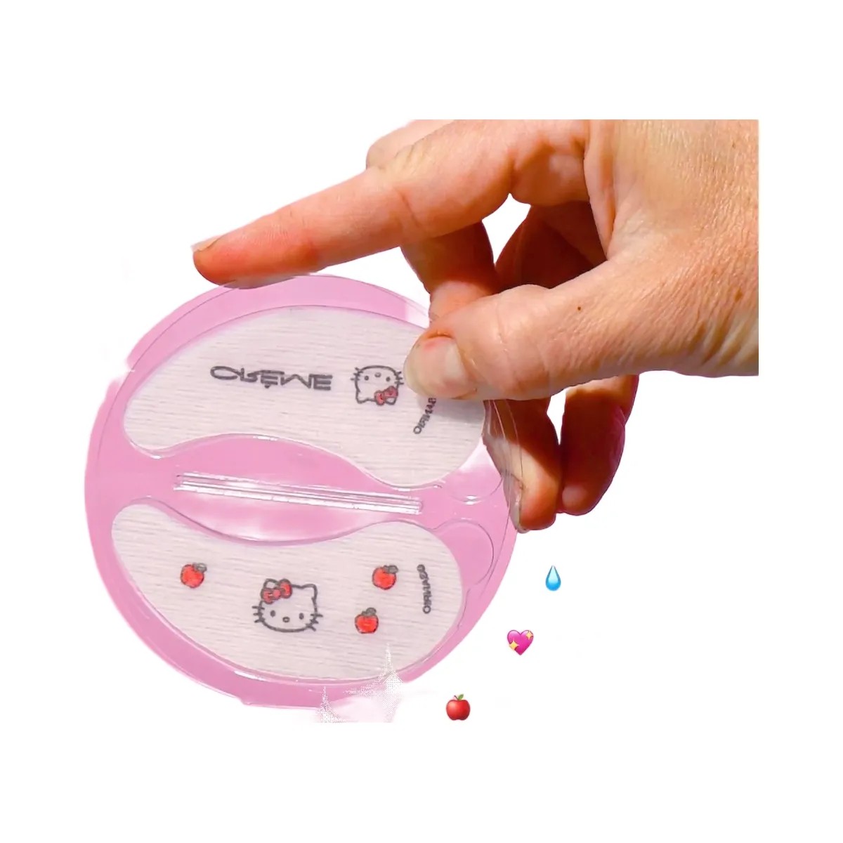 The Crème Shop Hello Kitty Apple Of My Eye Brightening Hydrogel Under Eye Patches - HypeFly India View 5