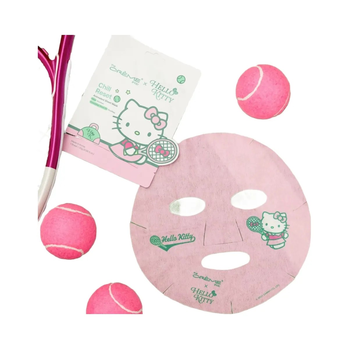 The Crème Shop Hello Kitty Chill Reset Printed Essence Sheet Mask - HypeFly India View 4