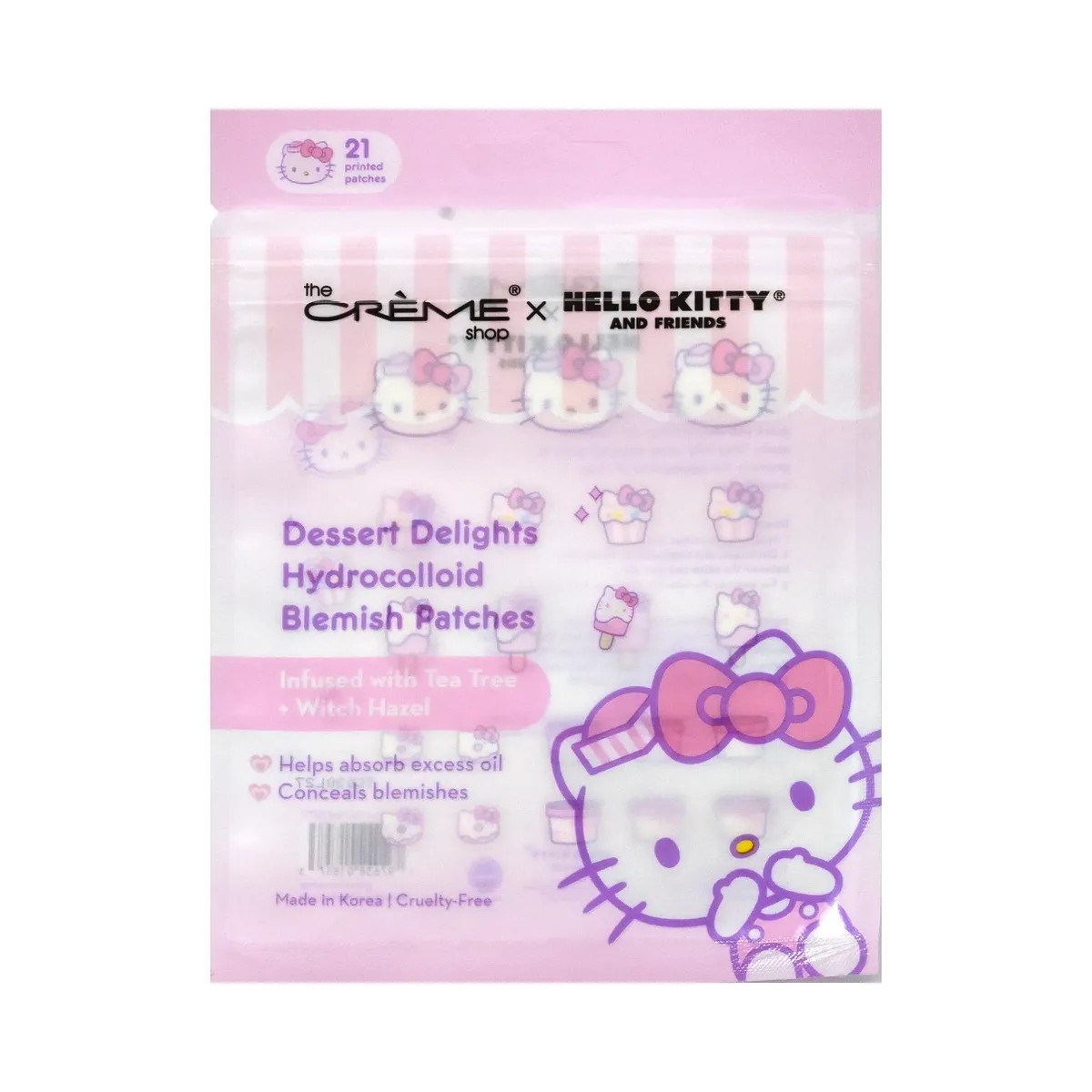 The Crème Shop Hello Kitty Dessert Delights Blemish Patches - HypeFly India View 1