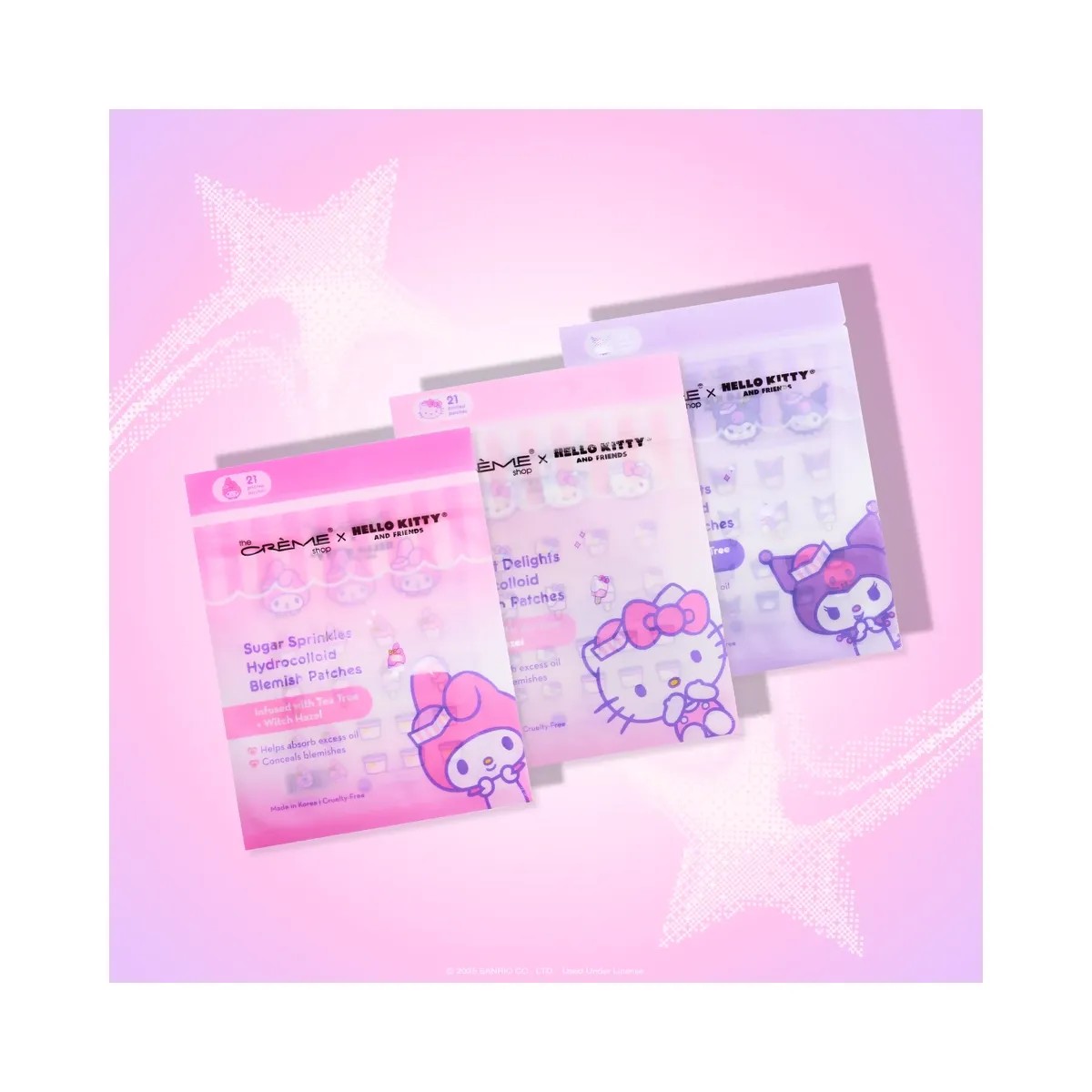 The Crème Shop Hello Kitty Dessert Delights Blemish Patches - HypeFly India View 5