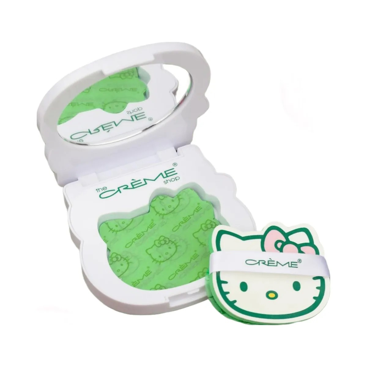 The Crème Shop Hello Kitty Mattifying Blotting Paper with Compact Mirror - HypeFly India View 2