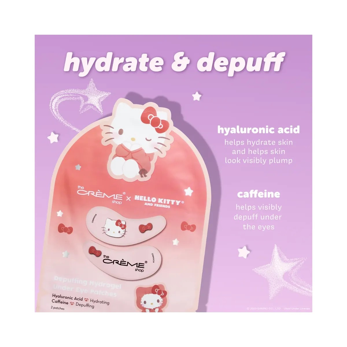 The Crème Shop Hello Kitty Under Eye Patches - HypeFly India View 3