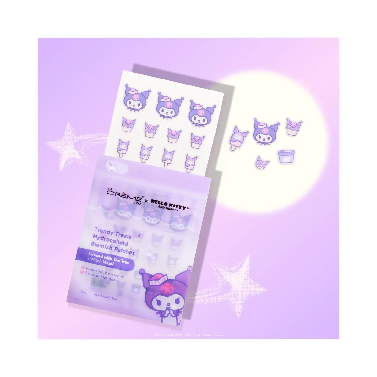 The Crème Shop Kuromi Trendy Treats Blemish Patches - HypeFly India View 2