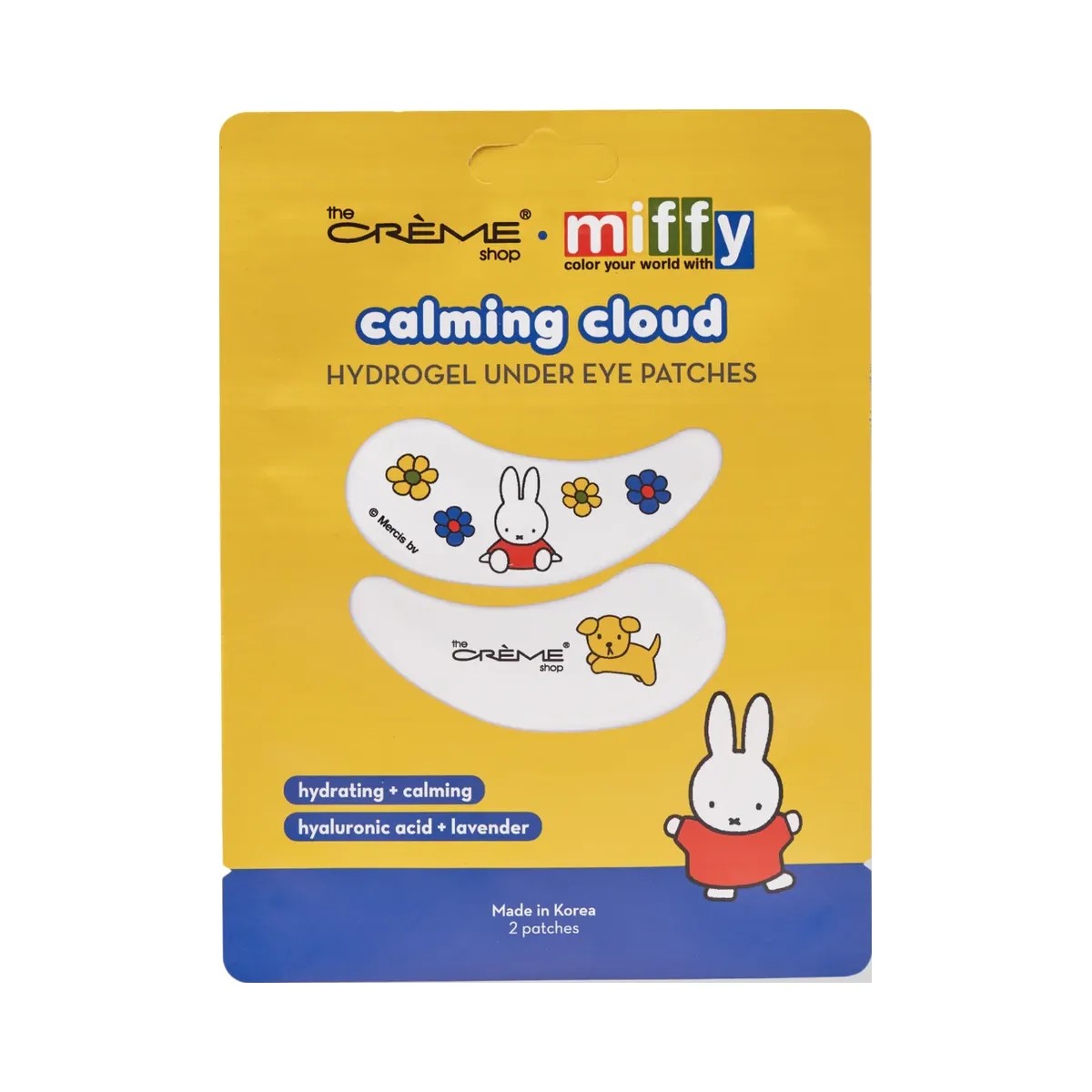 The Crème Shop Miffy Calming Cloud Under Eye Patches - HypeFly India View 1