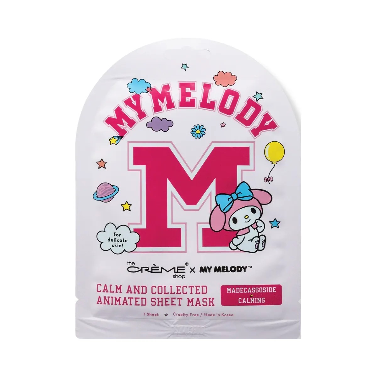 The Crème Shop My Melody Calm & Collected Animated Sheet Mask - HypeFly India View 1