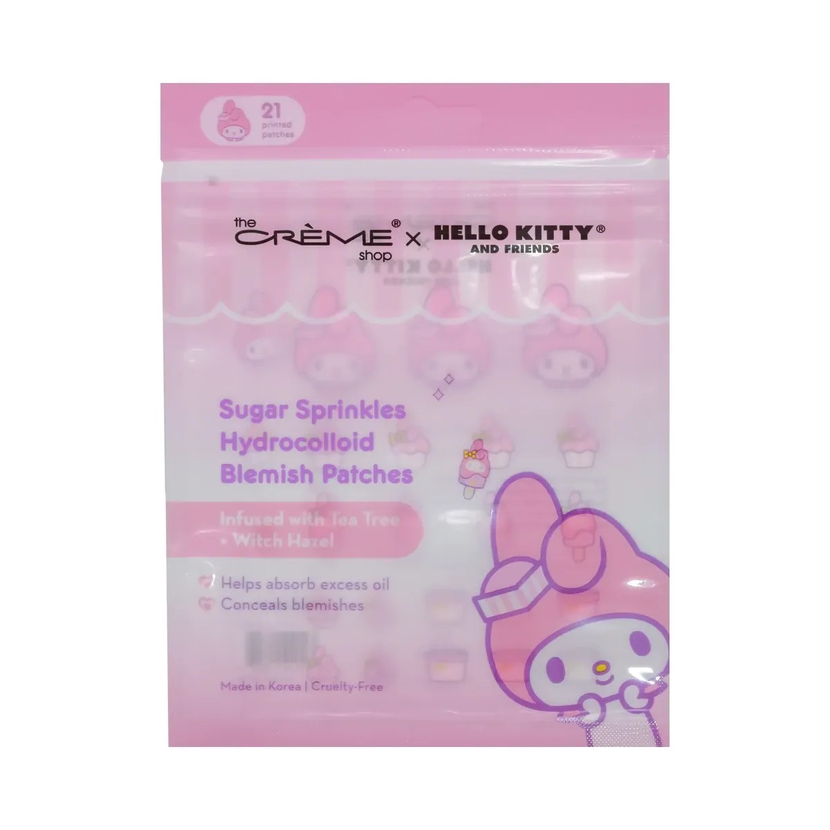 The Crème Shop My Melody Sugar Sprinkles Blemish Patches - HypeFly India View 1