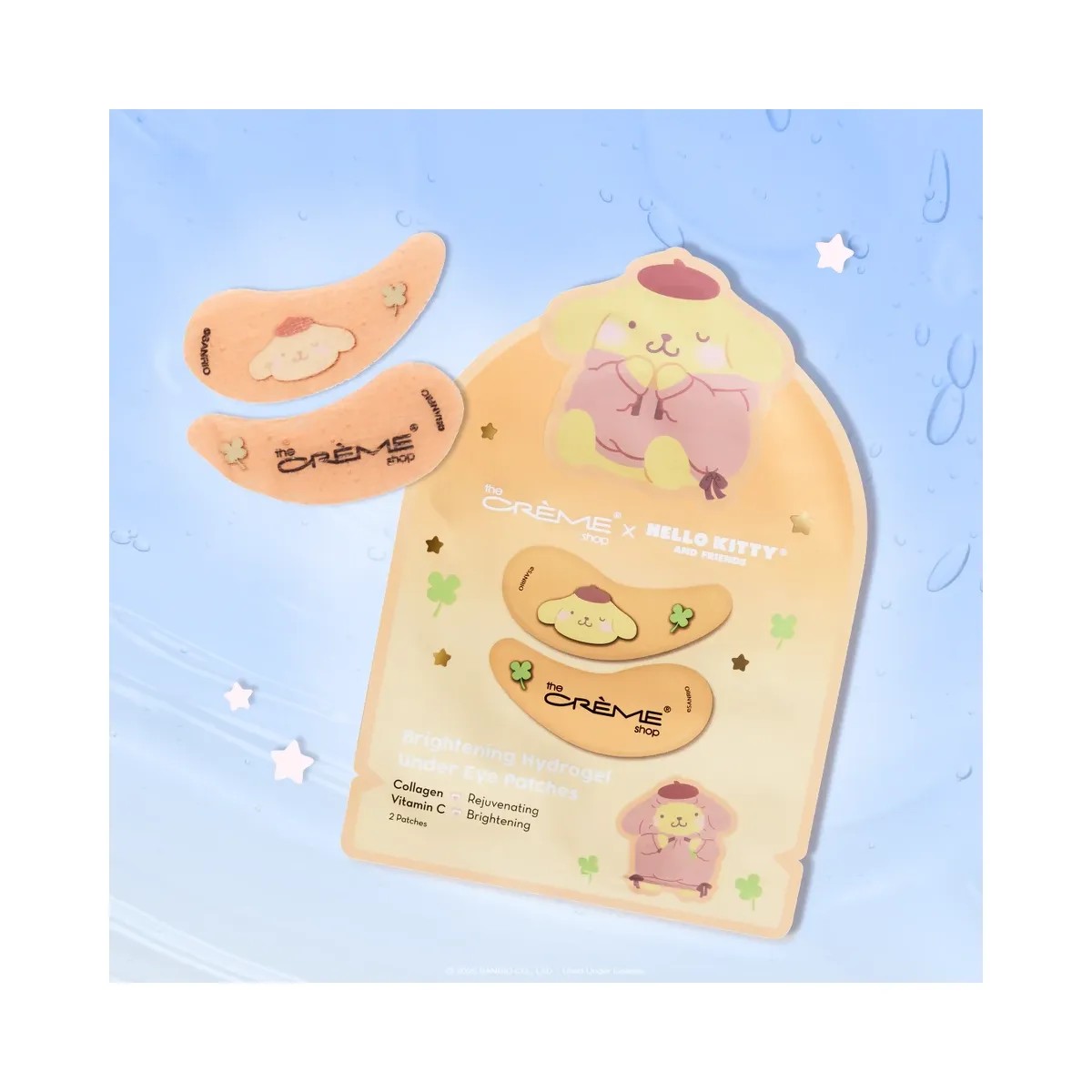 The Crème Shop Pompompurin Hydrogel Under Eye Patches - HypeFly India View 2