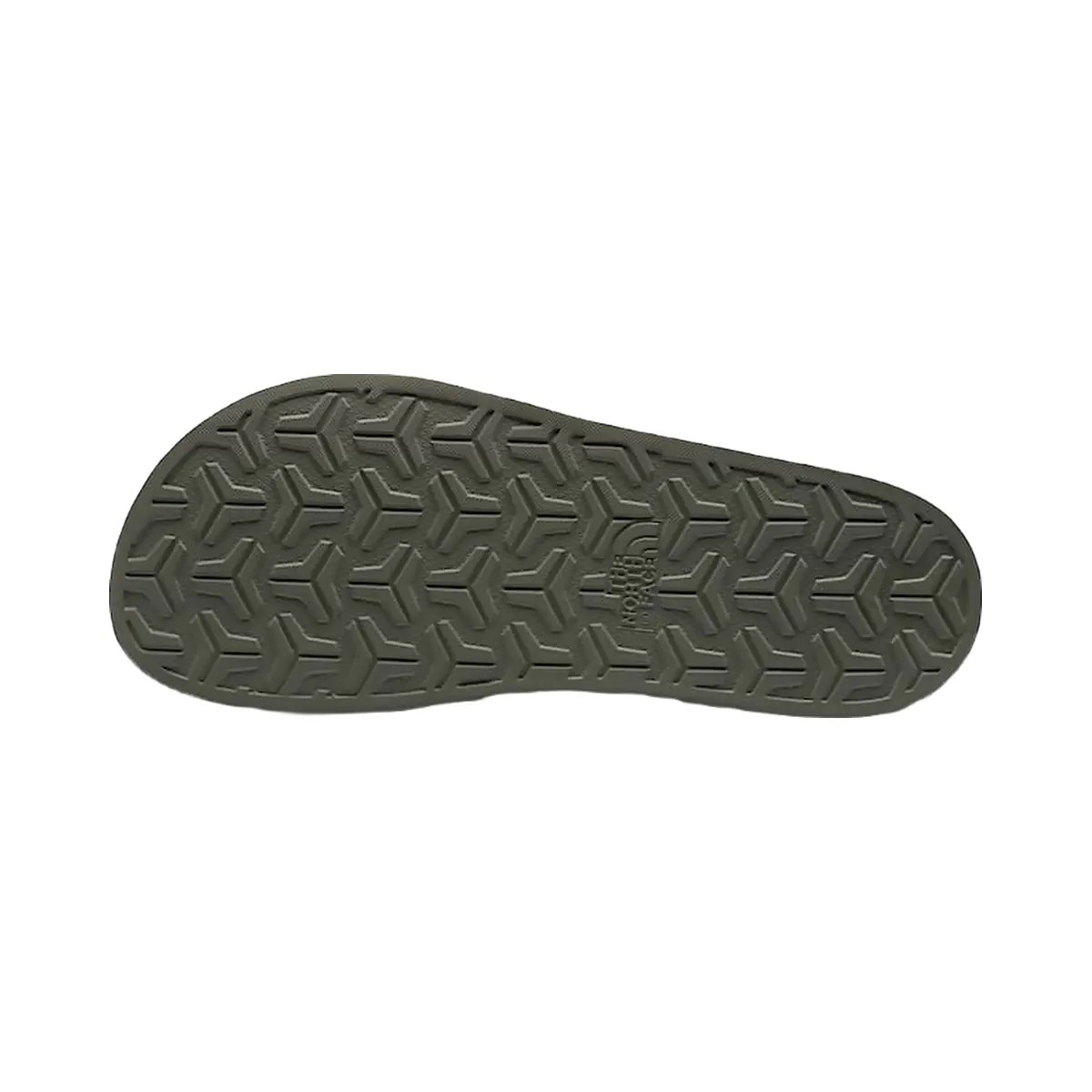 The North Face Mens Base Camp Slides Iii Military Olive Stippled Camo Print/TNF Black - HypeFly India View 5