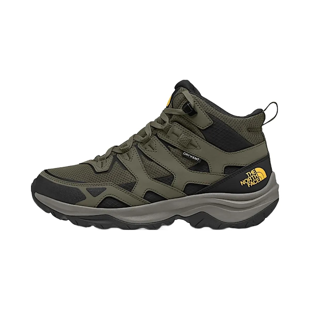 The North Face Mens Hedgehog 3 Mid Waterproof Boots New Taupe Green/TNF Black - HypeFly India View 2