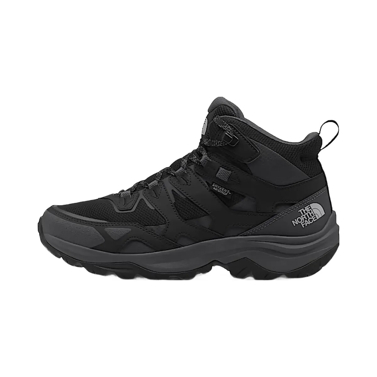 The North Face Mens Hedgehog 3 Mid Waterproof Boots TNF Black/Asphalt Grey - HypeFly India View 2