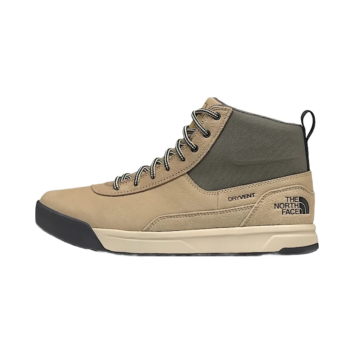 The North Face Mens Larimer Mid Waterproof Boots Khaki Stone Khaki Stone/New Taupe Green - HypeFly India View 2