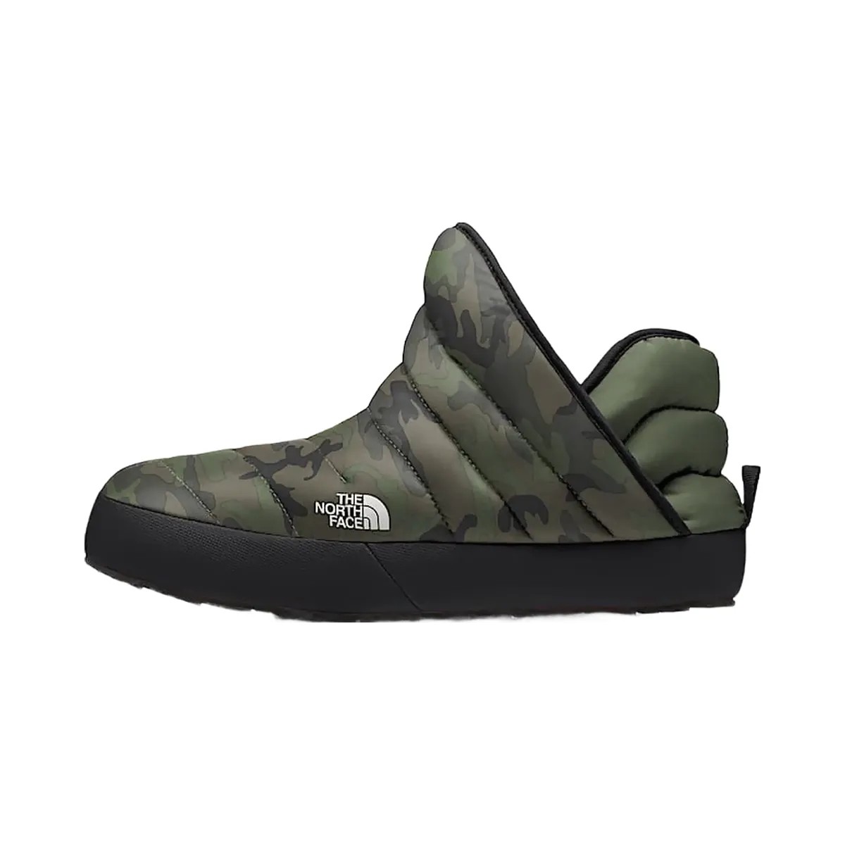The North Face Mens Thermoball Traction Booties Thyme Brushwood Camo Print Thyme Brushwood Camo Print/TNF Black - HypeFly India View 2