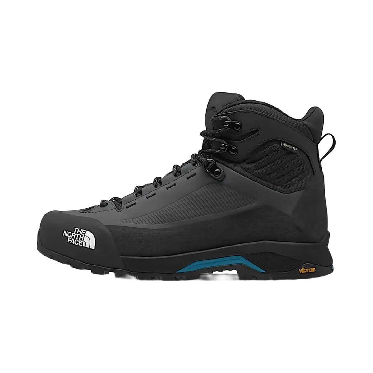 The North Face Mens Verto Alpine Mid Gore-Tex Boots Asphalt Grey/TNF Black - HypeFly India View 2