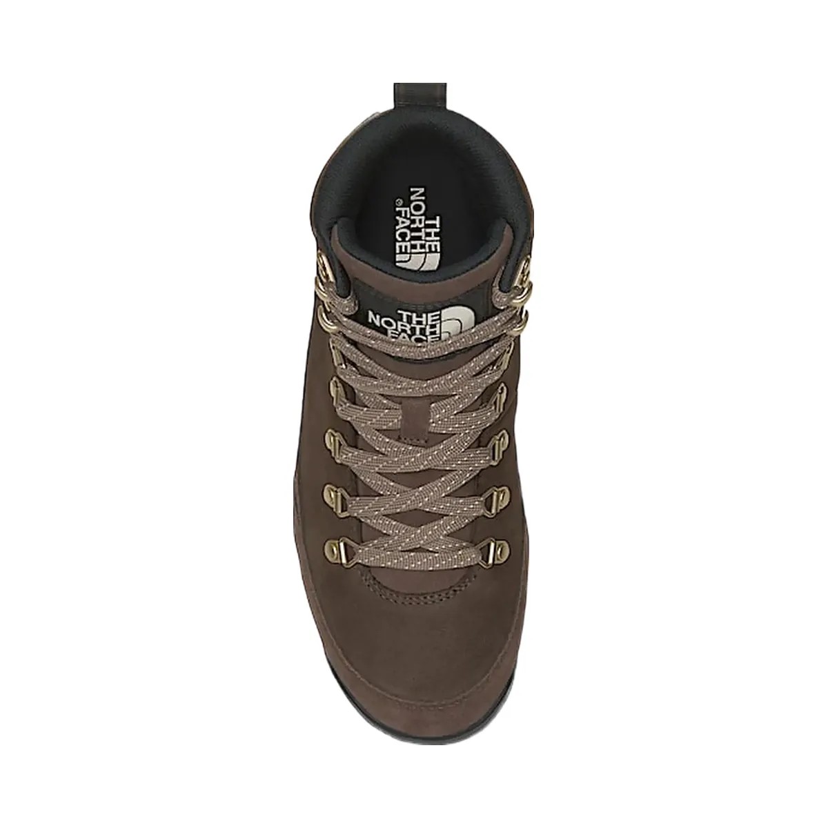The North Face Womens Back-To-Berkeley Iv Leather Waterproof Boots Demitasse Brown/Garnet - HypeFly India View 3