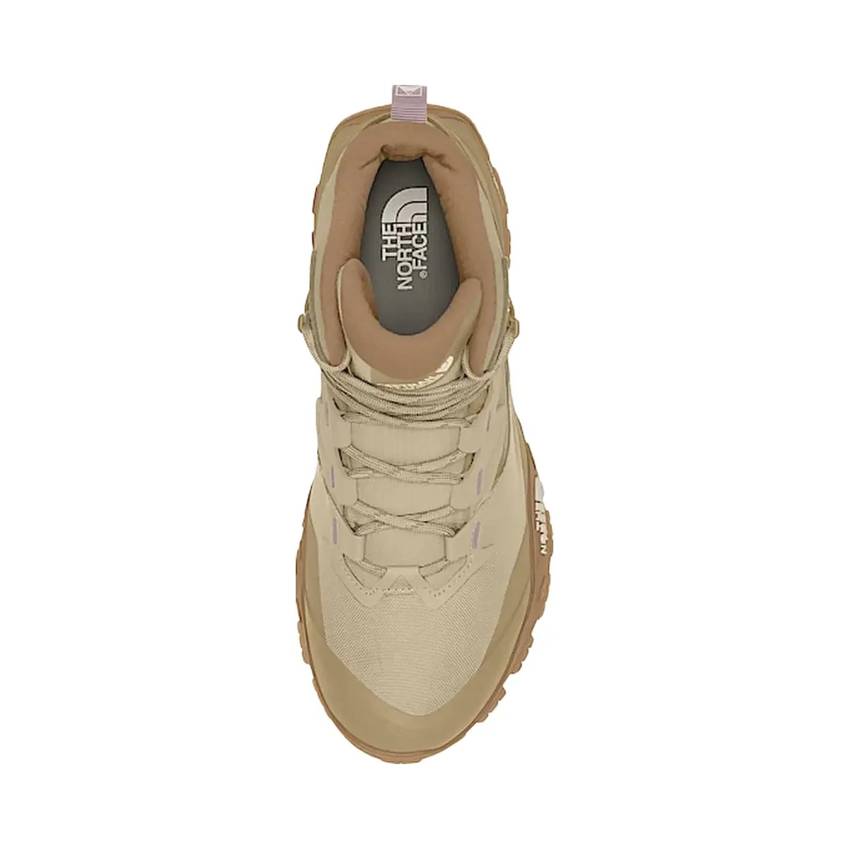 The North Face Womens Offtrail Hike Lt Mid Gore-Tex Boots Pale Khaki/Khaki Stone - HypeFly India View 4