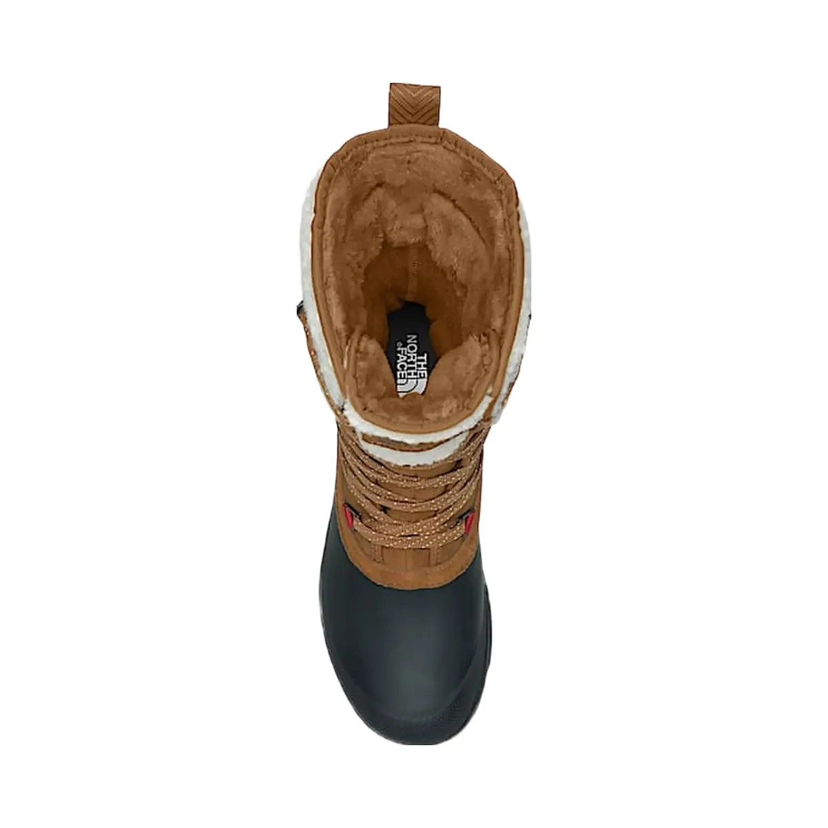 The North Face Womens Shellista Vi Mid Waterproof Boots Timber Tan Timber Tan/TNF Black - HypeFly India View 3