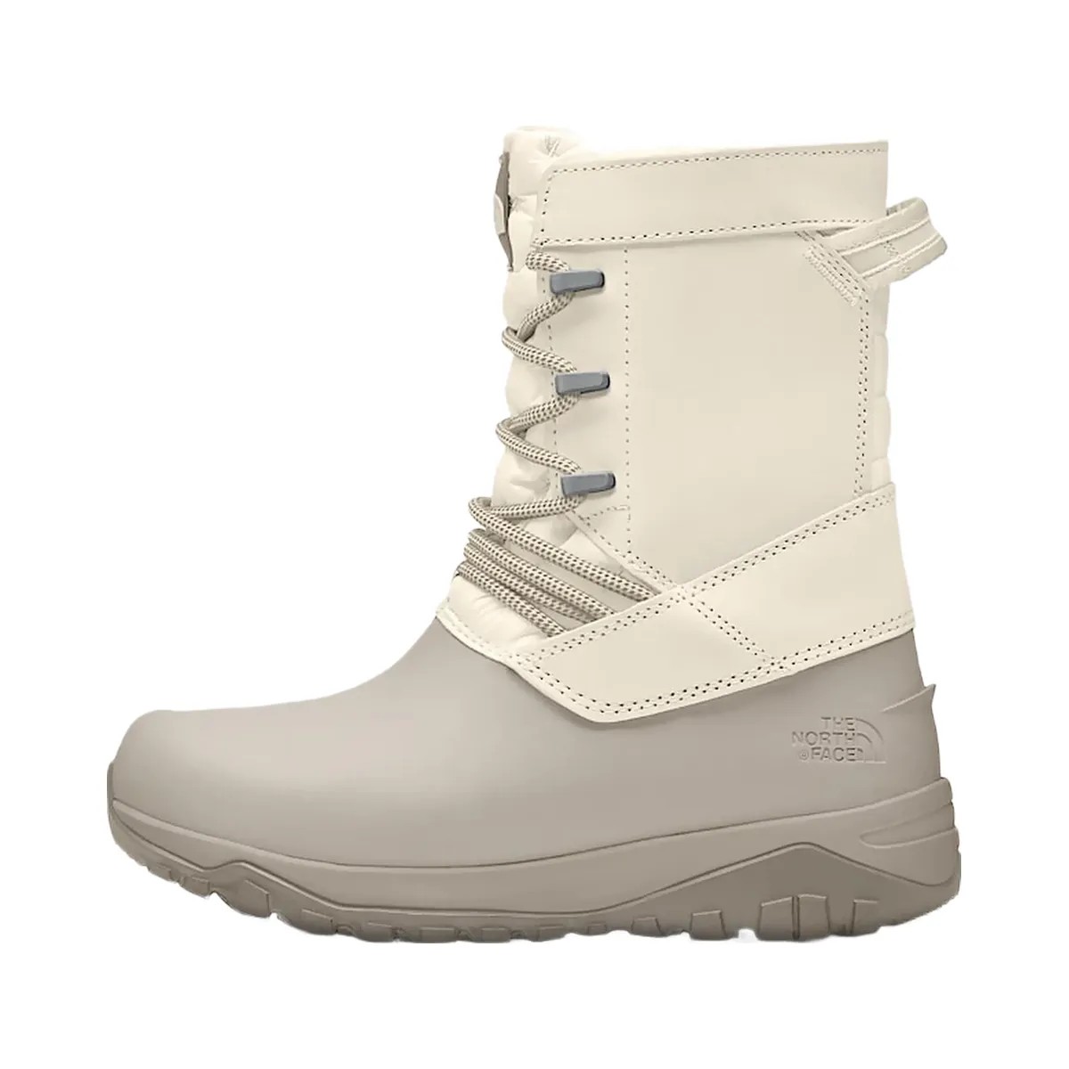 The North Face Womens Yukiona Mid Boots White Dune/Silver Grey - HypeFly India View 2
