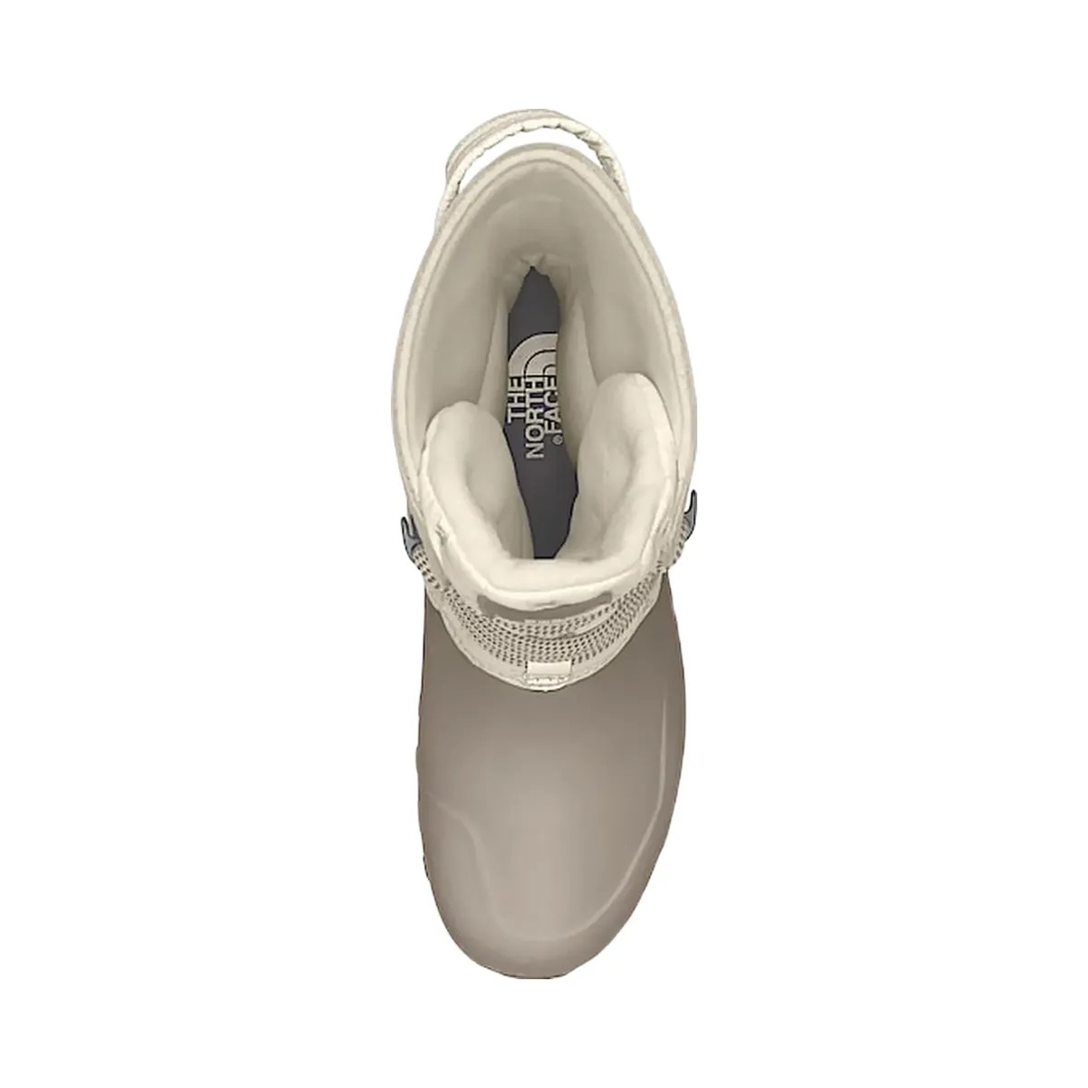 The North Face Womens Yukiona Mid Boots White Dune/Silver Grey - HypeFly India View 3