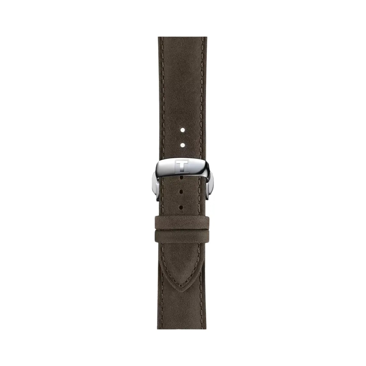 Tissot Chemin Des Tourelles Unisex Automatic Ivory Dial Analog Leather Watch T1398361626100 - HypeFly India View 4