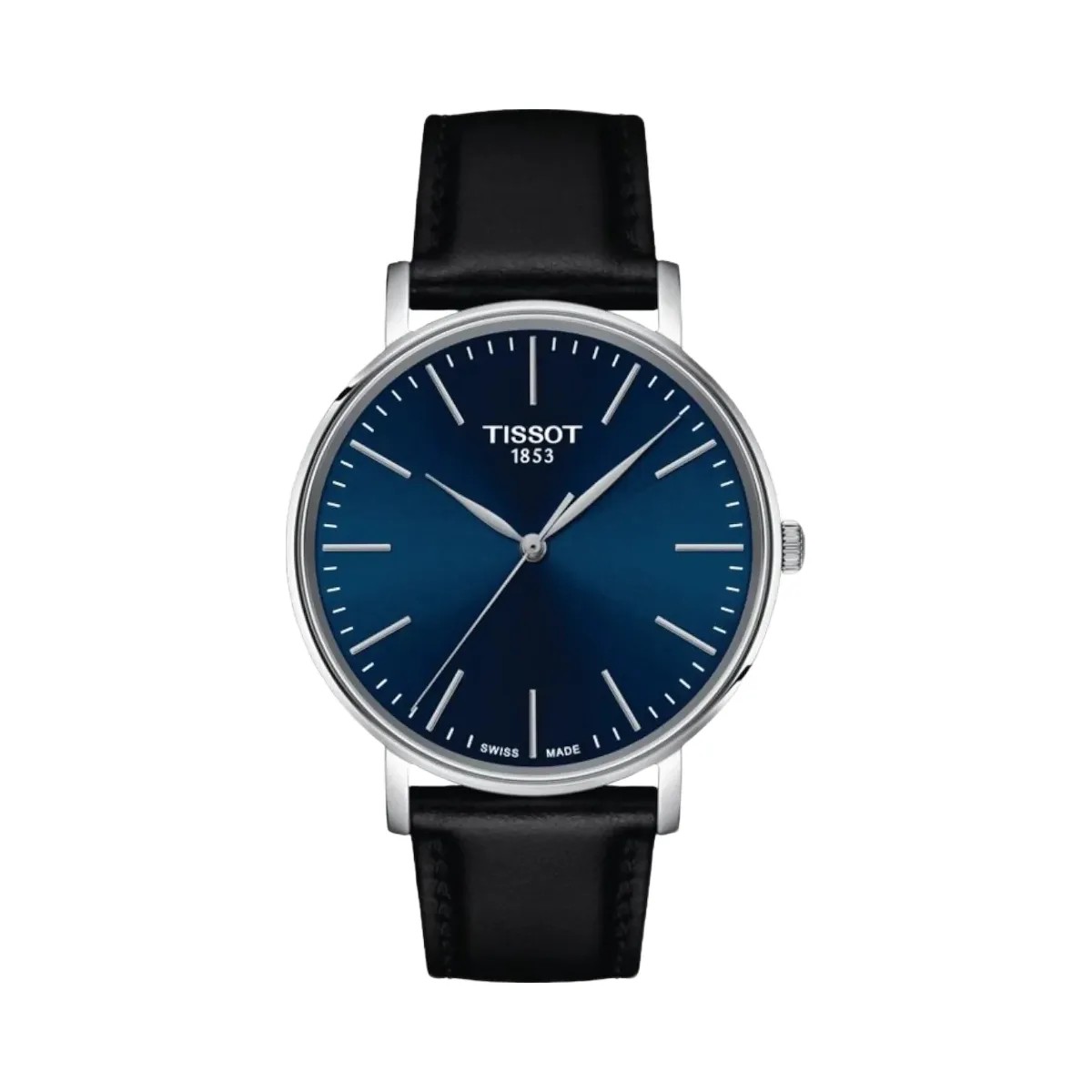 Tissot Everytime Men Quartz Blue Dial Analog Leather Watch T1434101604100 - HypeFly India View 1