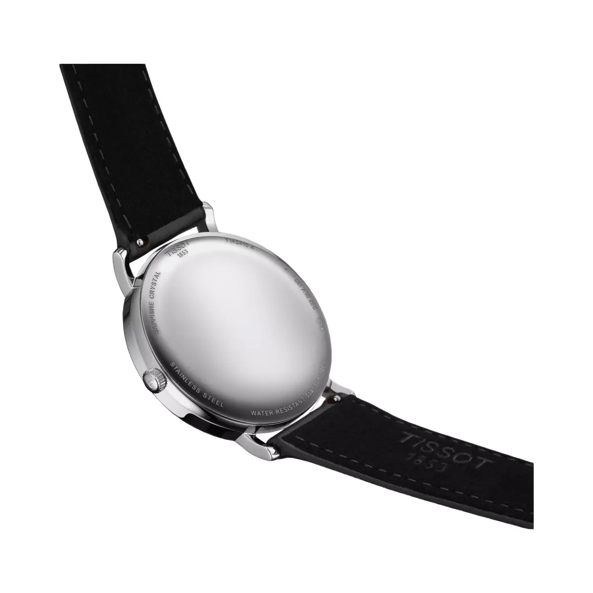 Tissot Everytime Men Quartz Blue Dial Analog Leather Watch T1434101604100 - HypeFly India View 5
