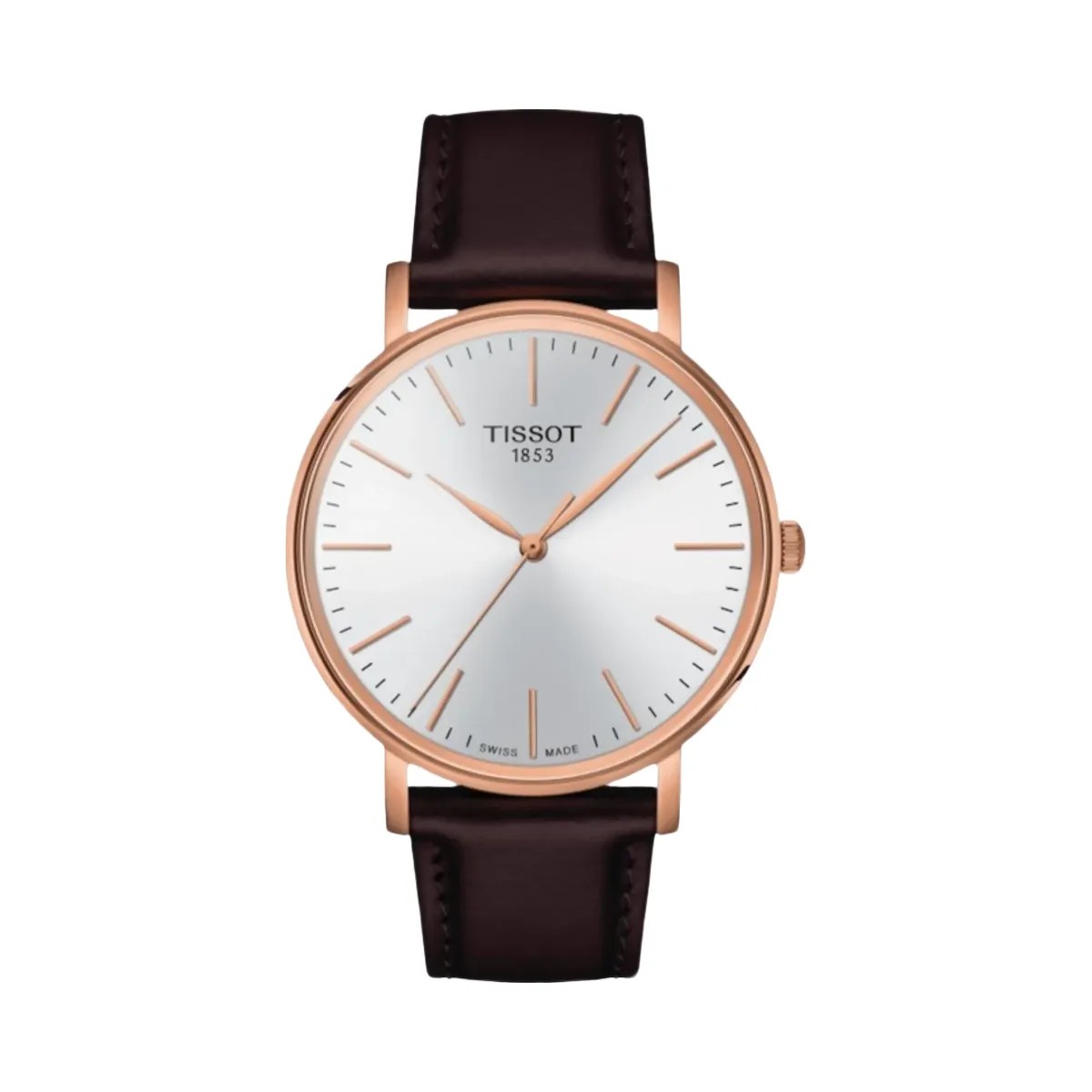 Tissot Everytime Men Quartz White Dial Analog Leather Watch T1434103601100 - HypeFly India View 1