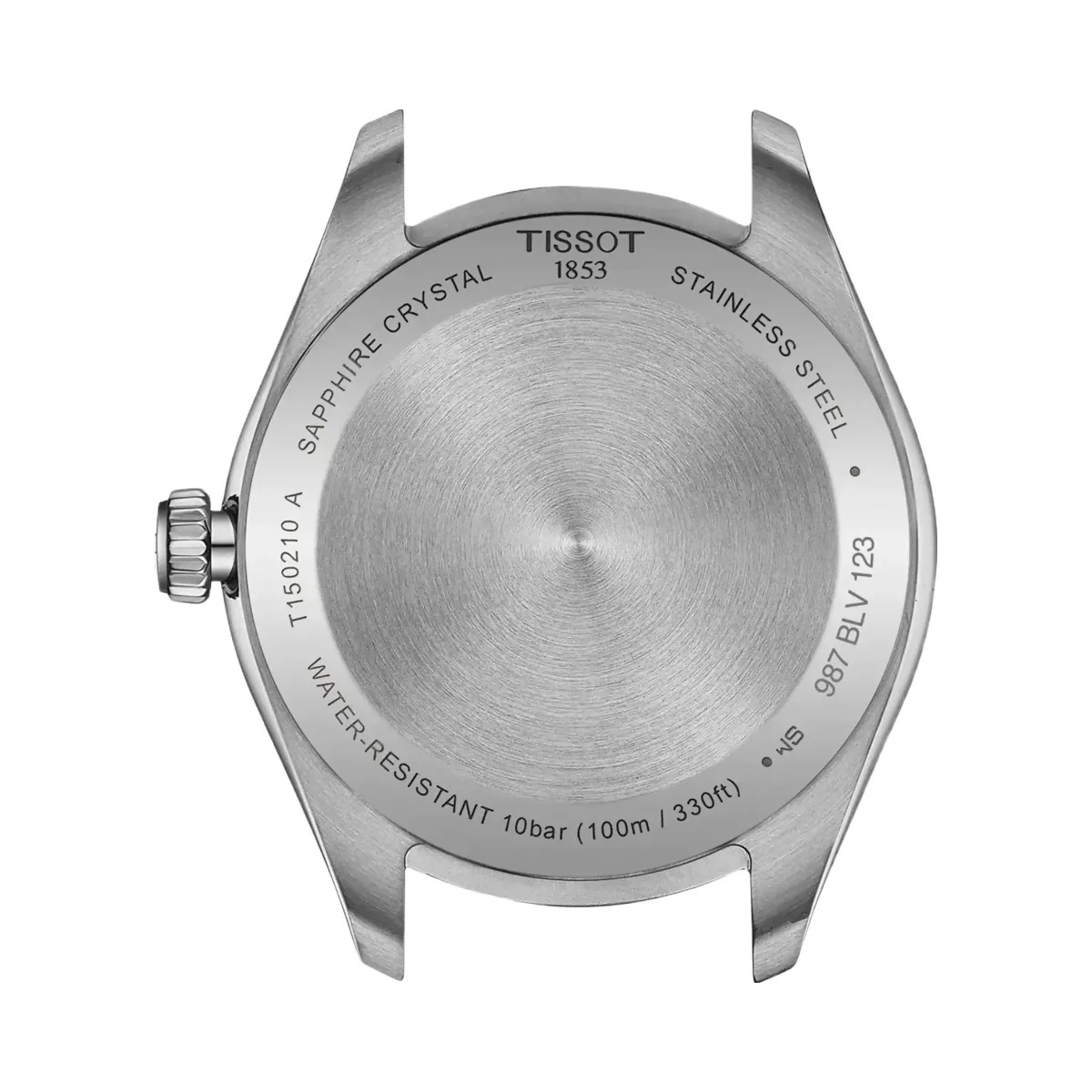 Tissot PR 100 Unisex Quartz Blue Dial Analog Stainless Steel Watch T1502101135100 - HypeFly India View 3
