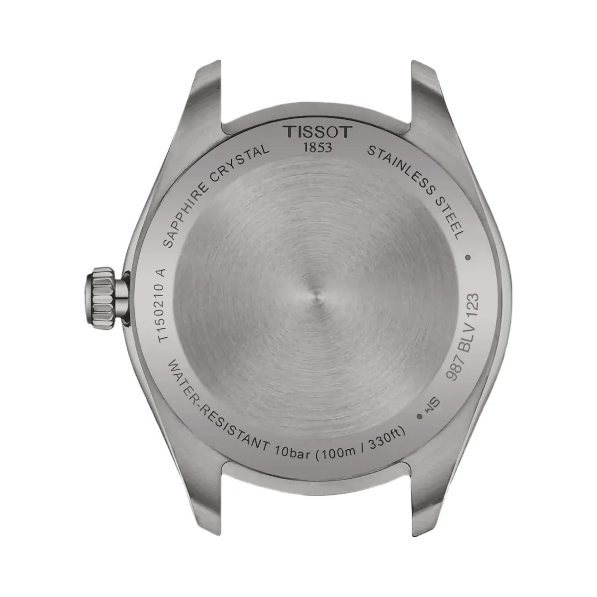 Tissot PR 100 Women Quartz Blue Dial Analog Stainless Steel Watch T1502101104100 - HypeFly India View 2