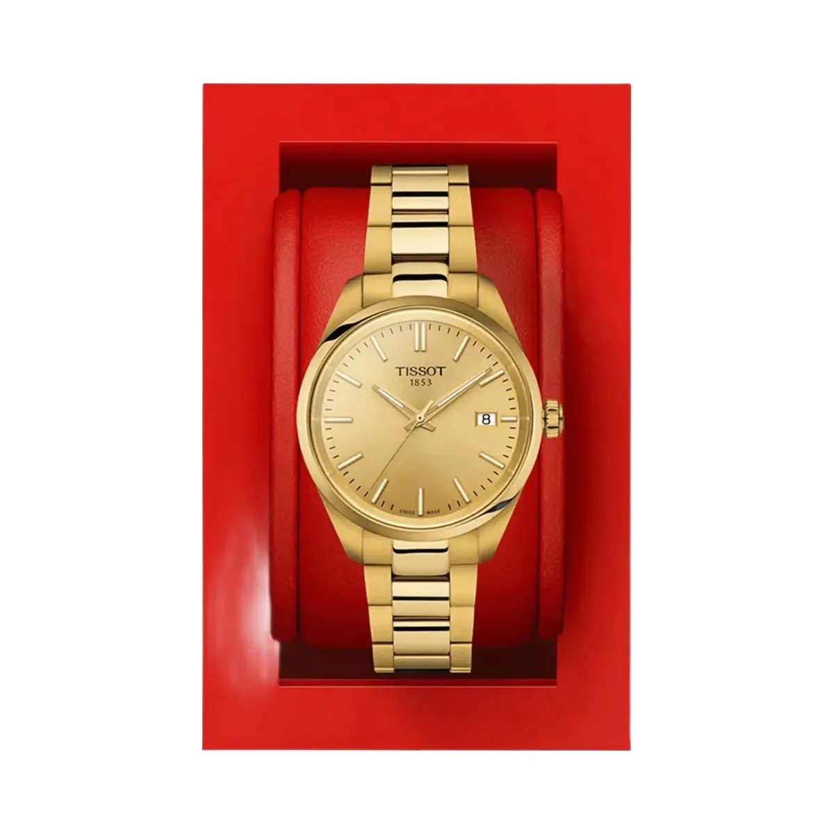 Tissot PR 100 Women Quartz Champagne Dial Analog Stainless Steel Watch T1502103302100 - HypeFly India View 6