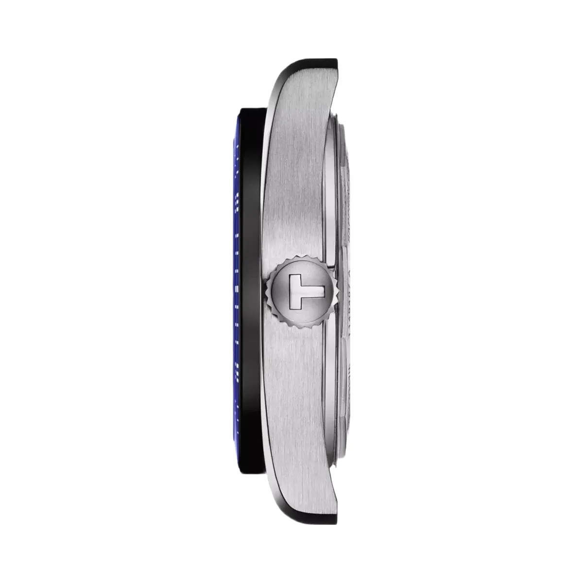 Tissot PR 516 Men Automatic Blue Dial Analog Leather Watch T1494071604100 - HypeFly India View 2