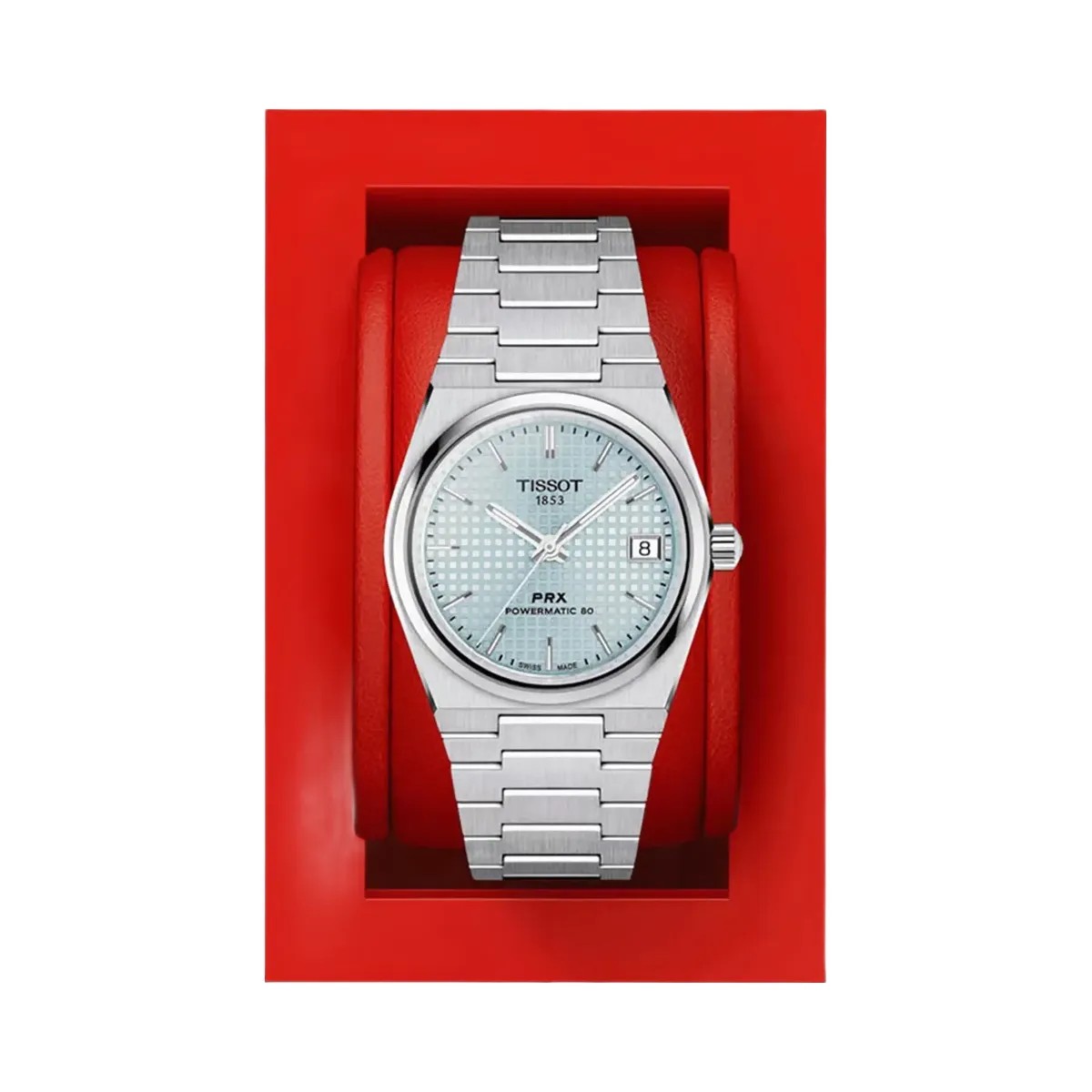Tissot PRX Unisex Automatic Blue Dial Analog Stainless Steel Watch T1372071135100 - HypeFly India View 5