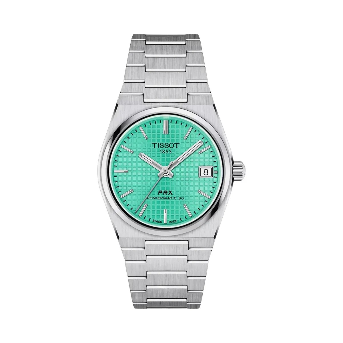 Tissot PRX Unisex Automatic Green Dial Analog Stainless Steel Watch T1372071109101 - HypeFly India View 1